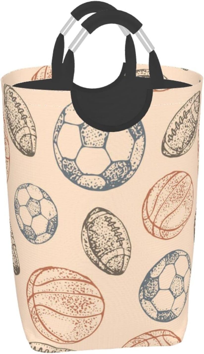 Football Foldable Laundry Hamper