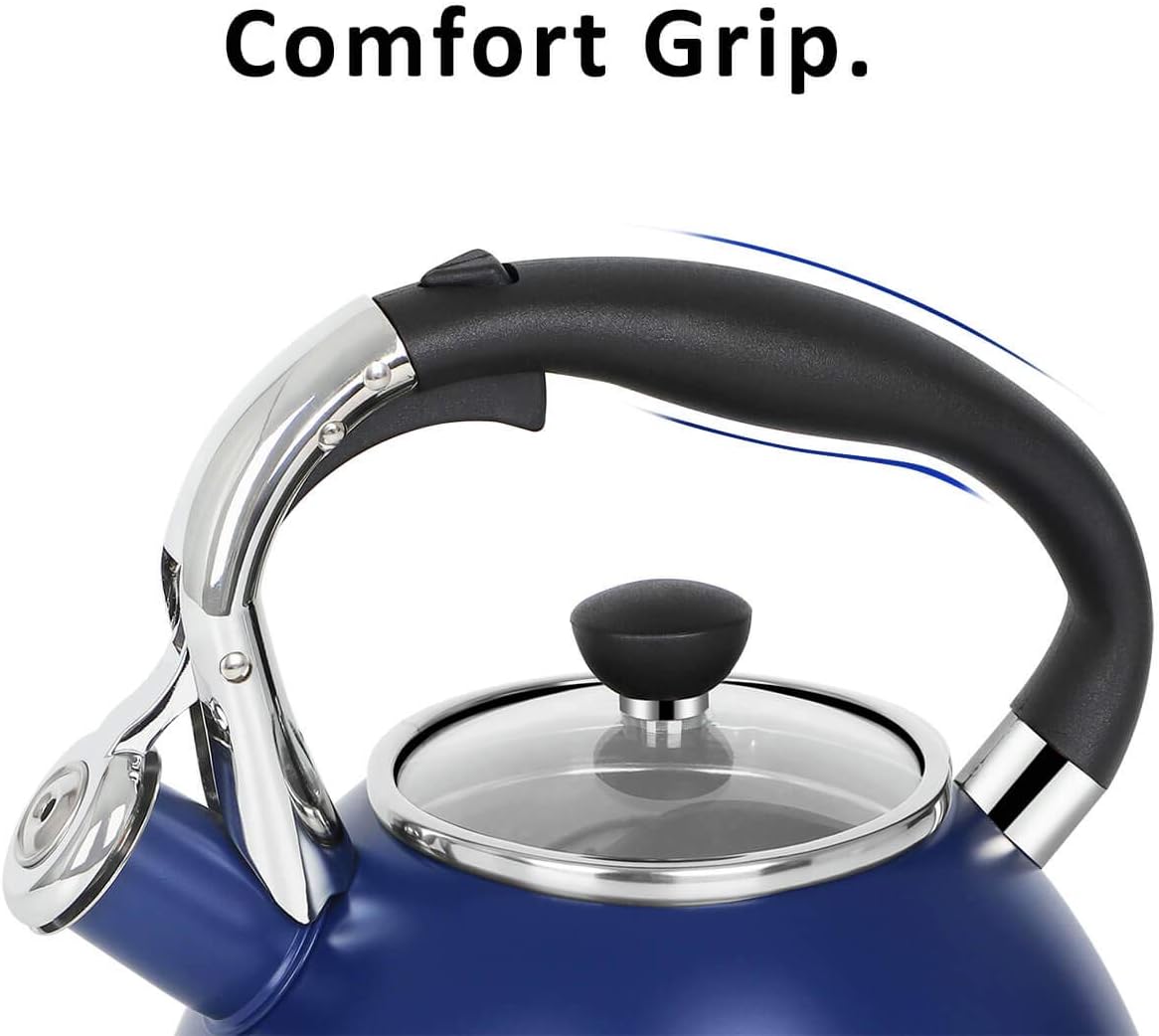 Vivid Design stainless steel tea kettle 26 Quart