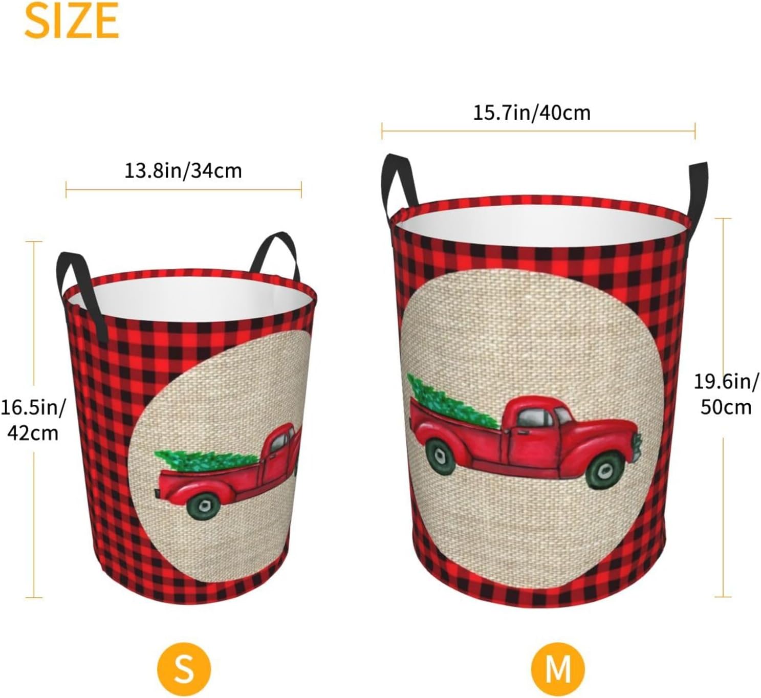 WFTTFOU Christmas GiftoucherCollapsible Laundry Basket
