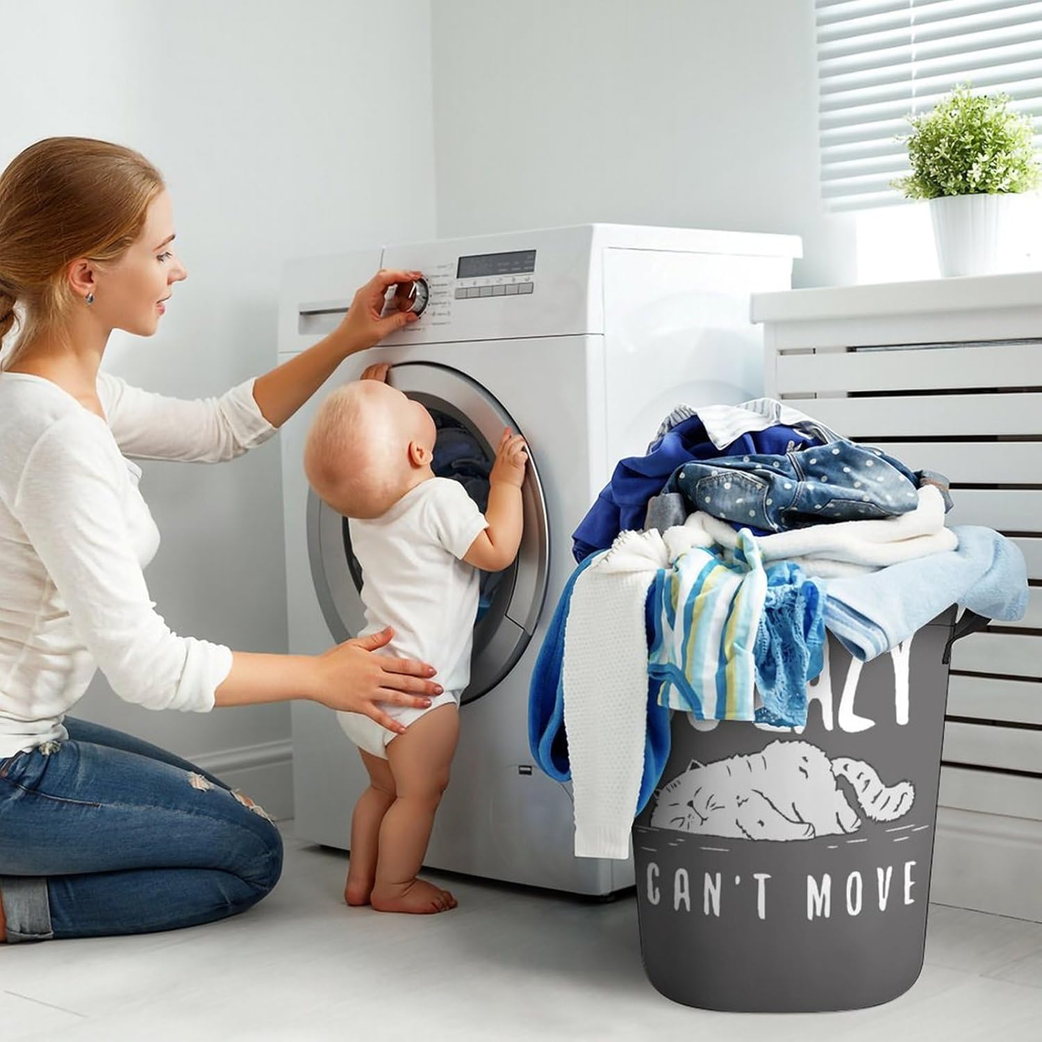 Cat Kitten Laundry Hamper Superhero