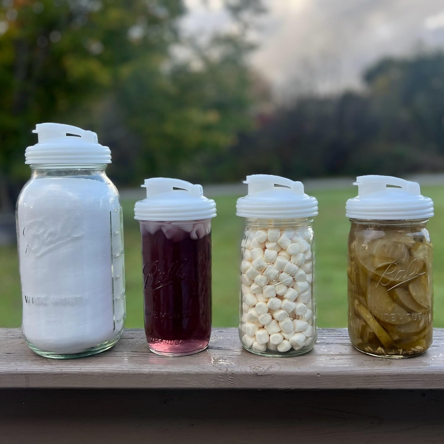 ReCAP Mason Jar Lids Leak-Proof USA-Made