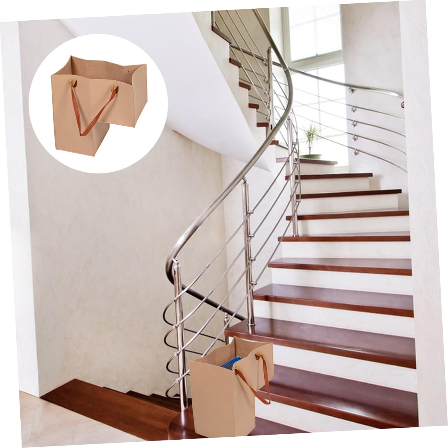 Ergonomic Felt Folding Laundry Hamper