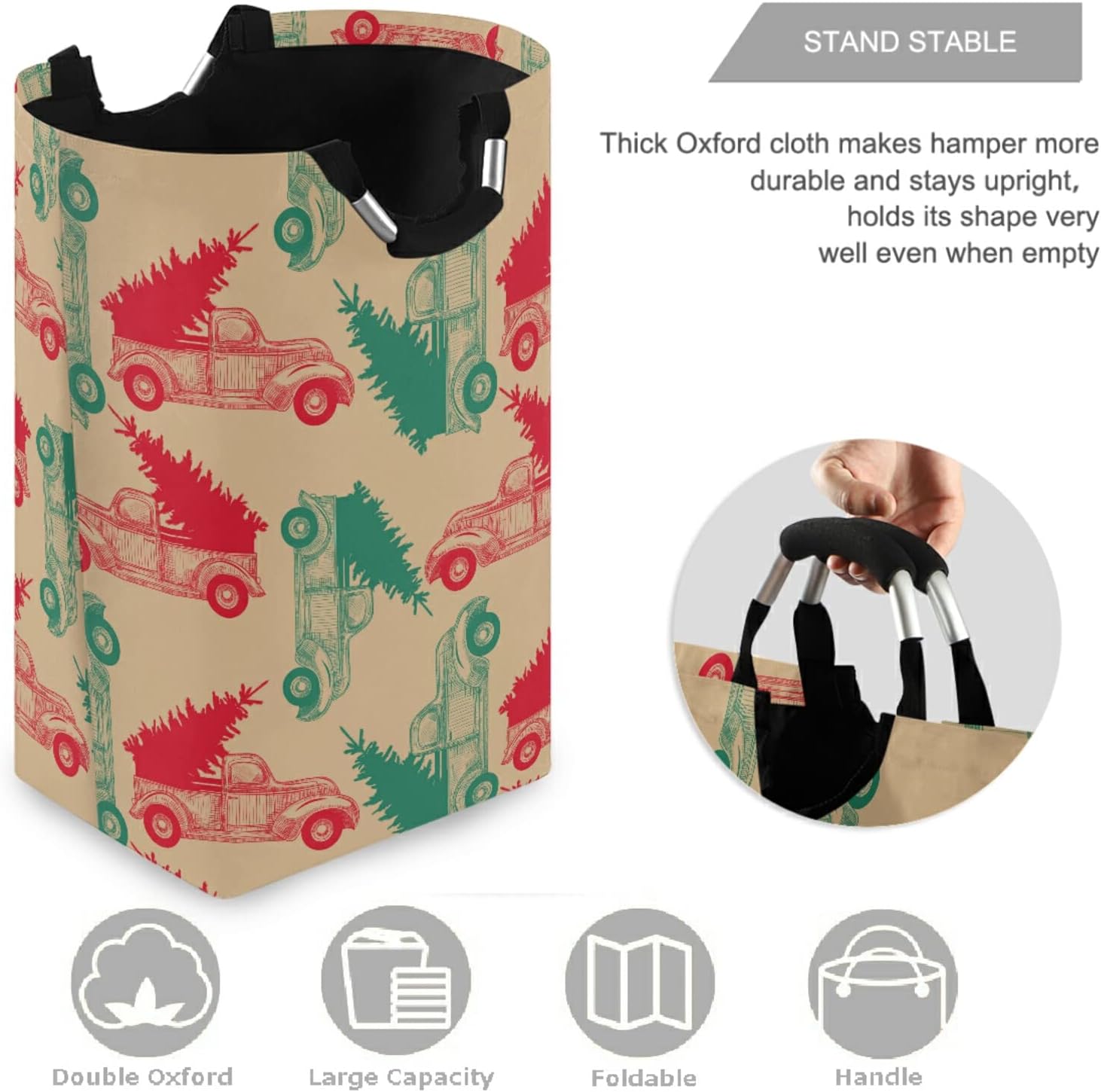 Visesunny Large Capacity Laundry Hamper Basket