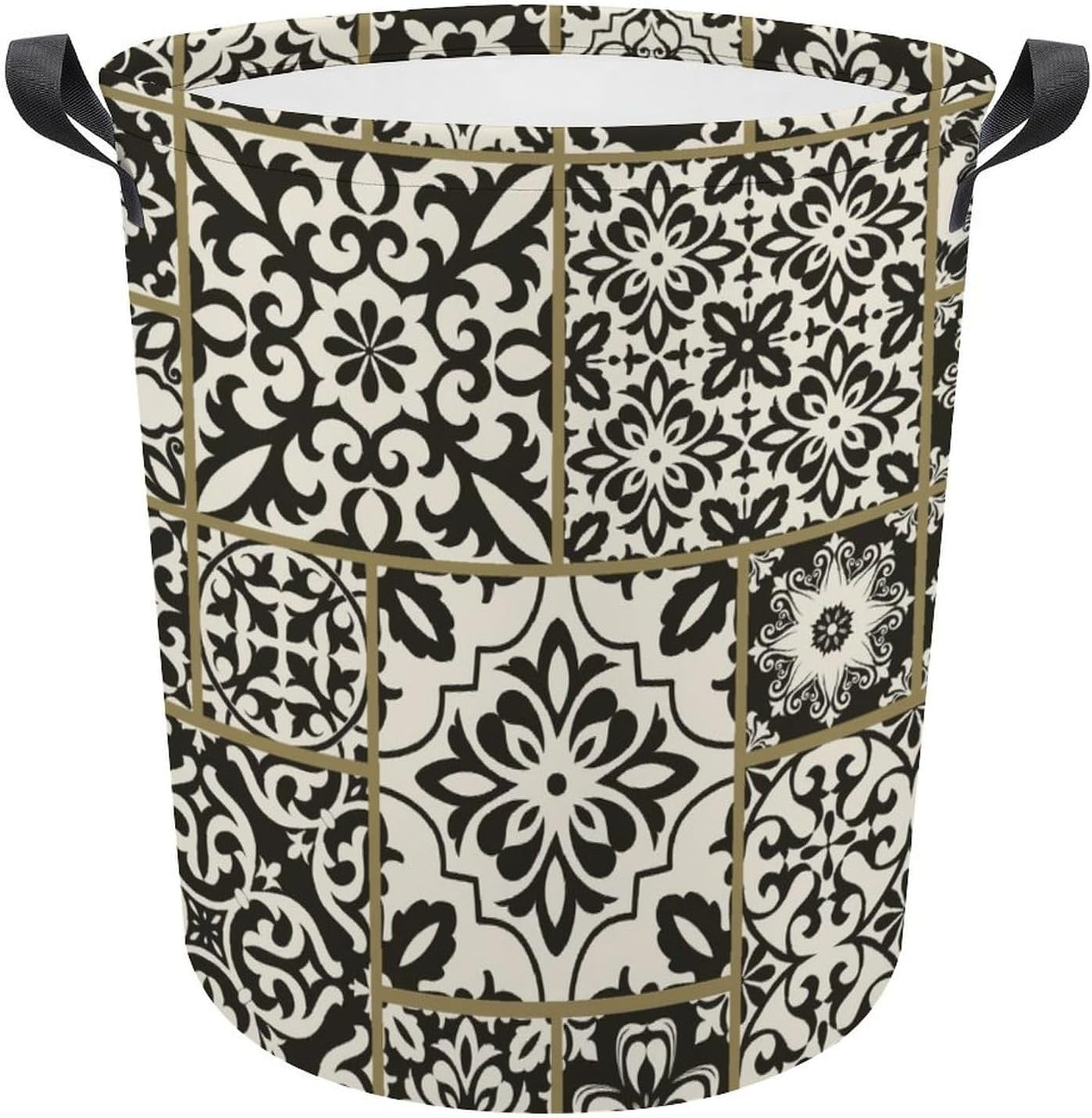 Patchwork Tile Talavera Retro Laundry Hamper