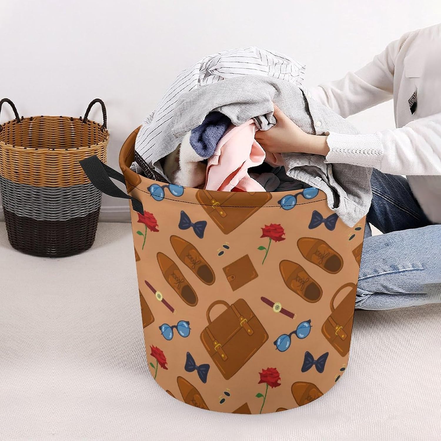 Meiko Cute Fathers Day Laundry Hamper