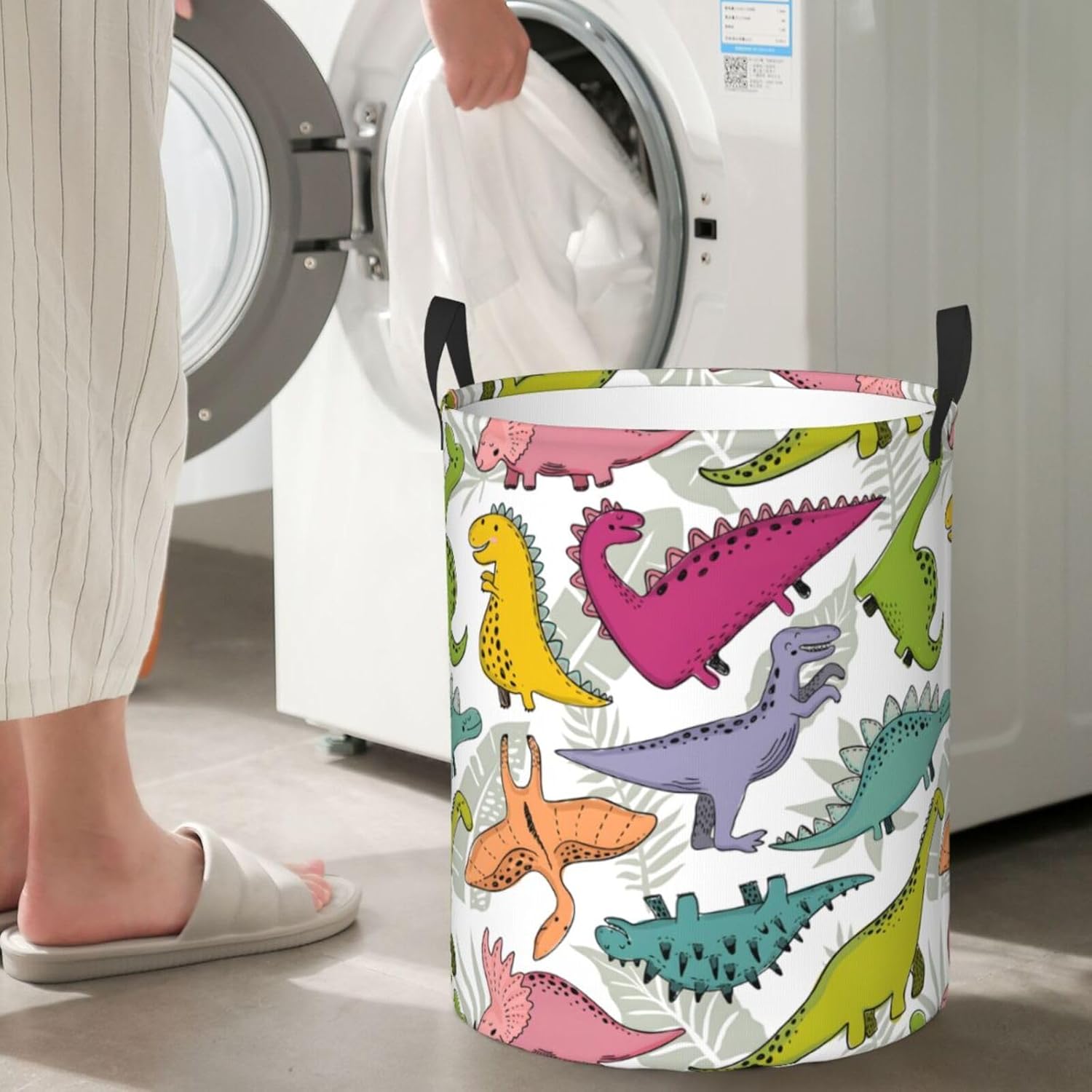 Stylish Dinosaur Laundry Hamper