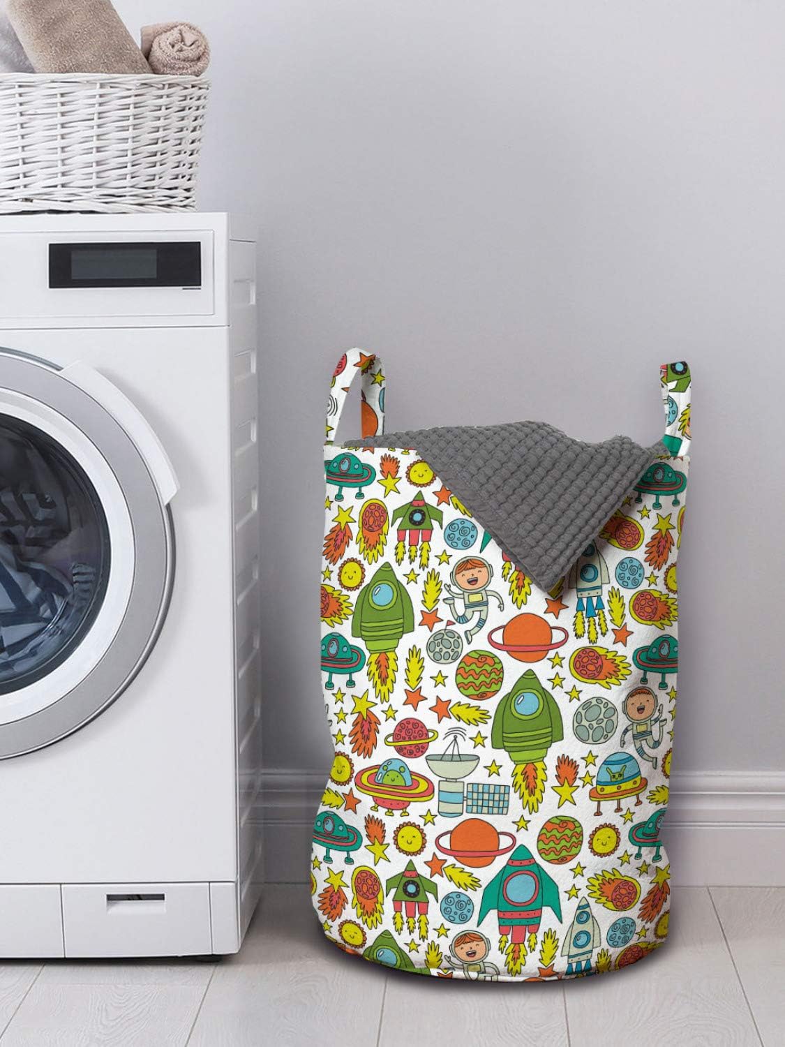 Kindness Starts with Insert - Outer Space Laundry Bag