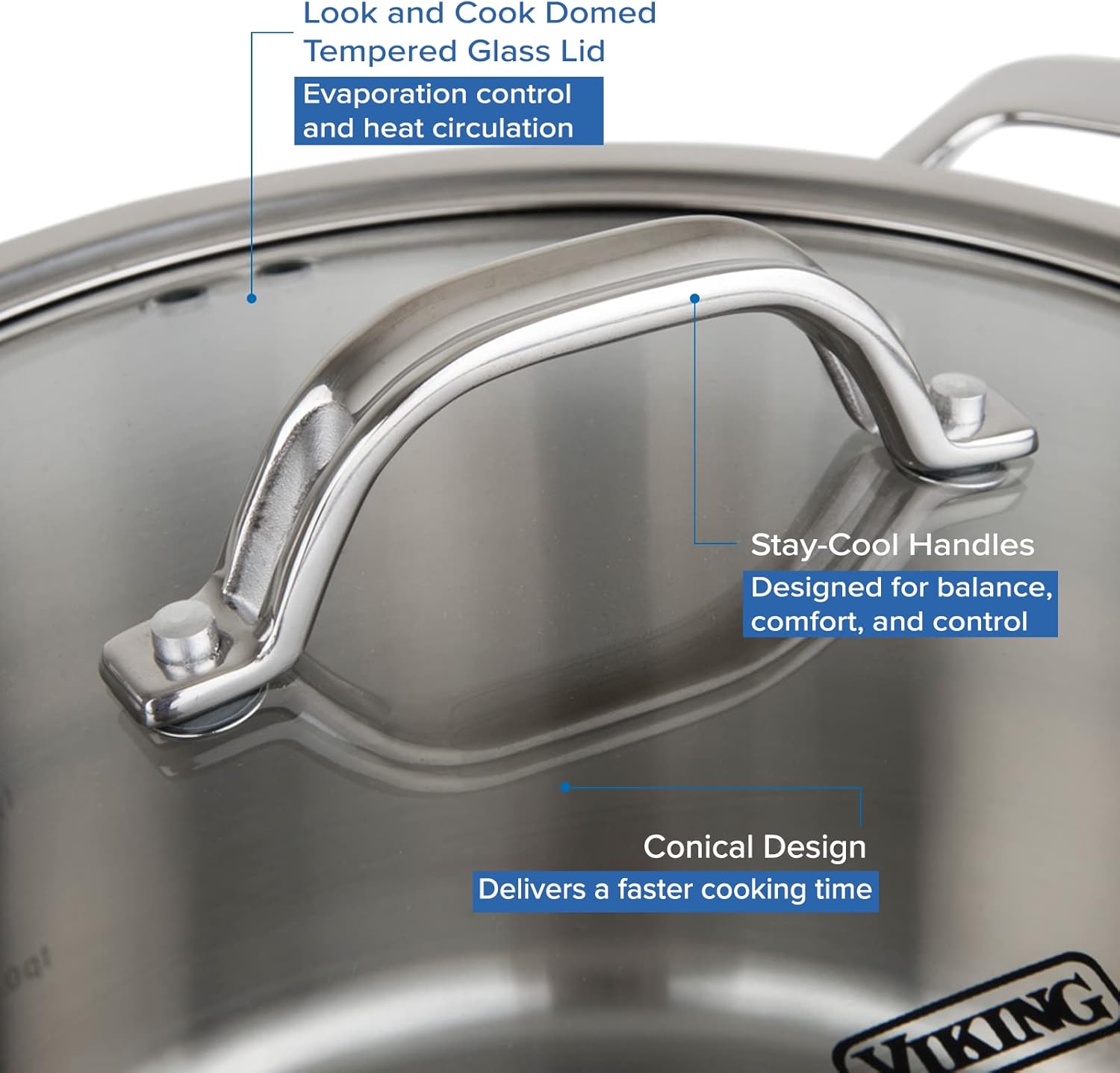 Viking 3-Ply Pots and Pans Set