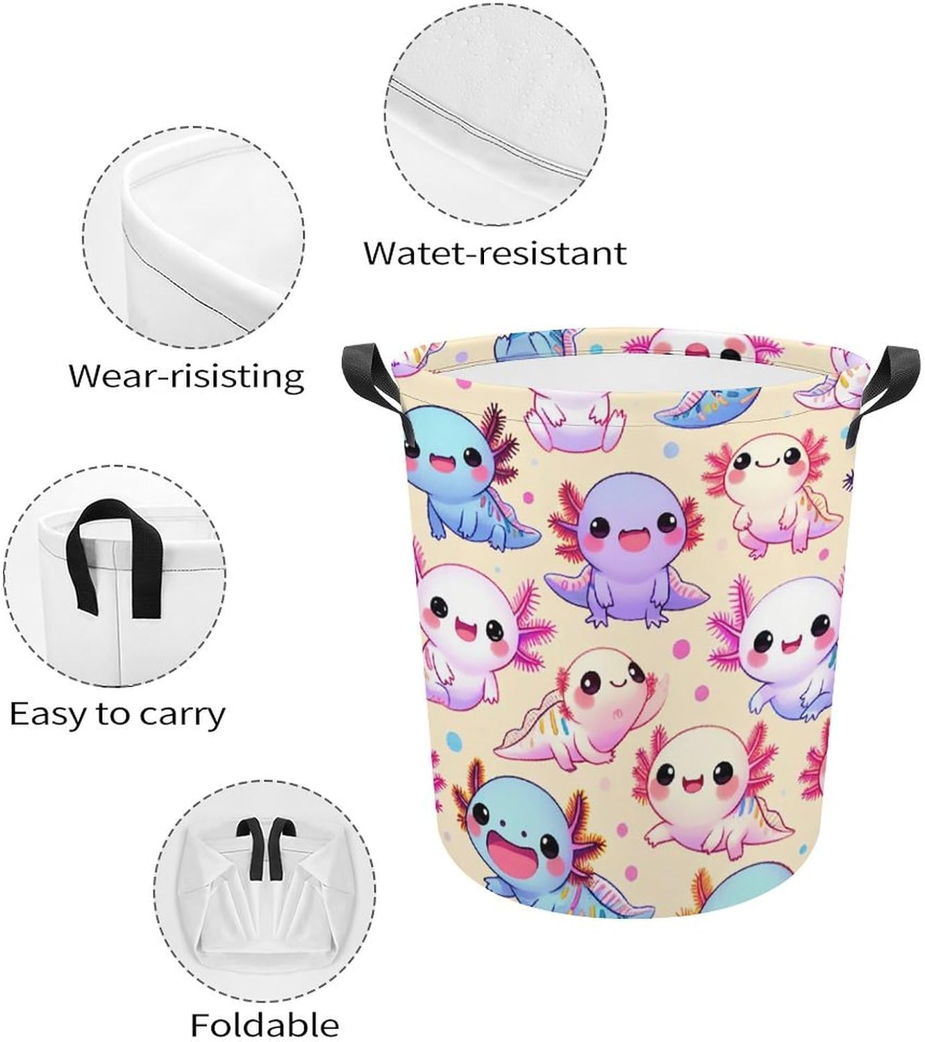 Cartoon Animal Laundry Hamper