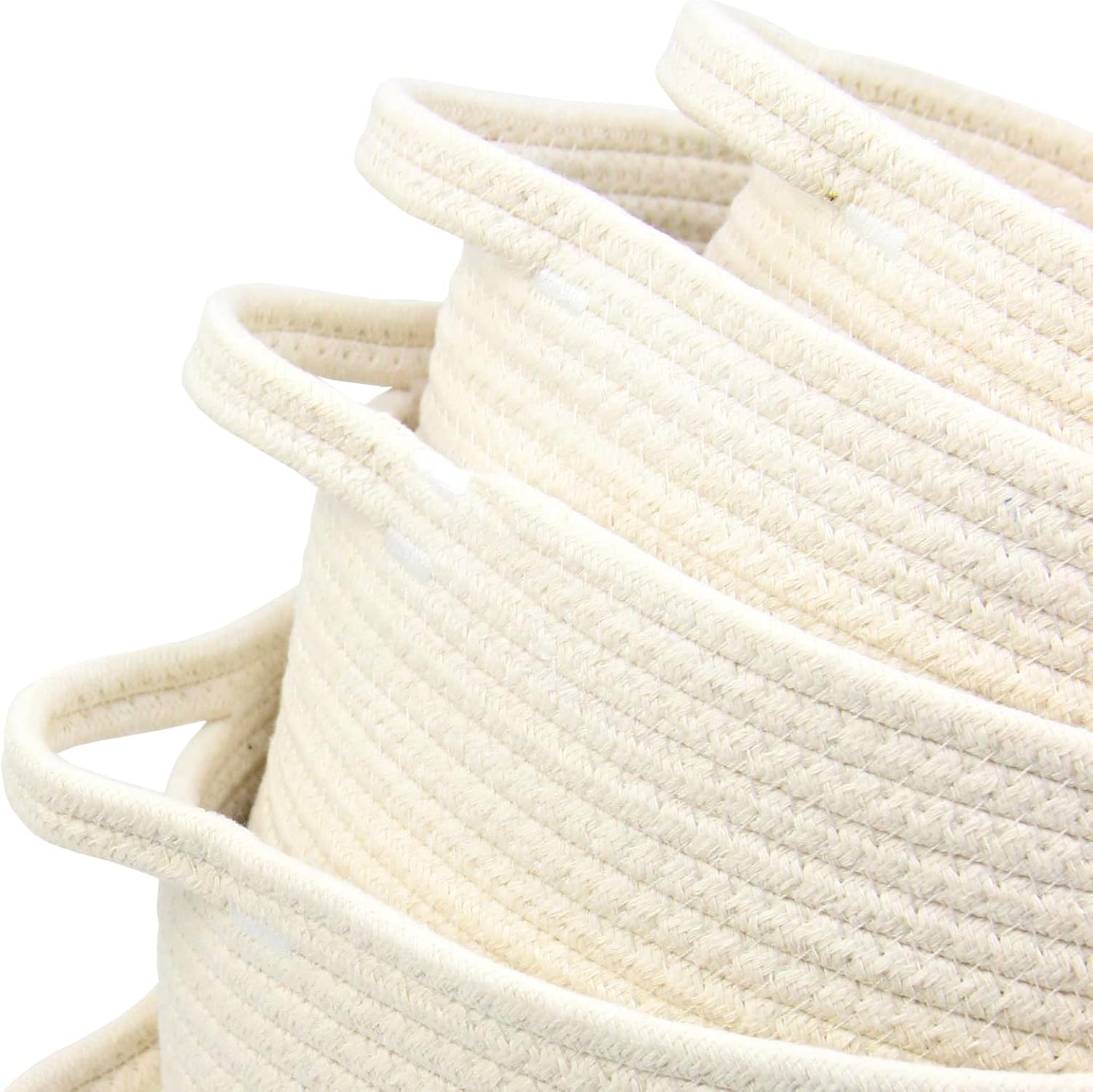 5-Piece Storage Basket Set for Laundry