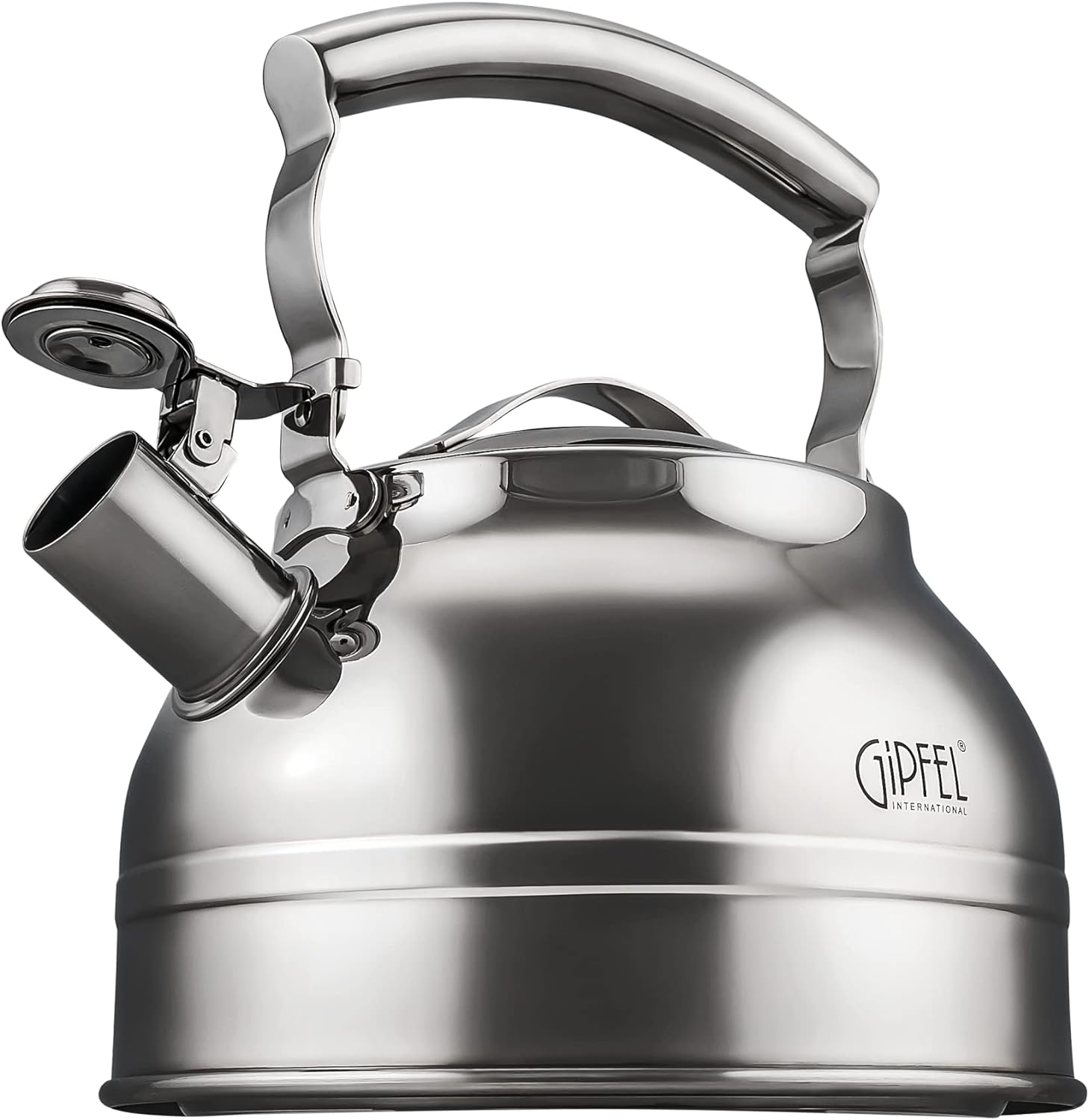 GIPFEL INTERNATIONAL Stainless Steel Whistling Tea Kettle