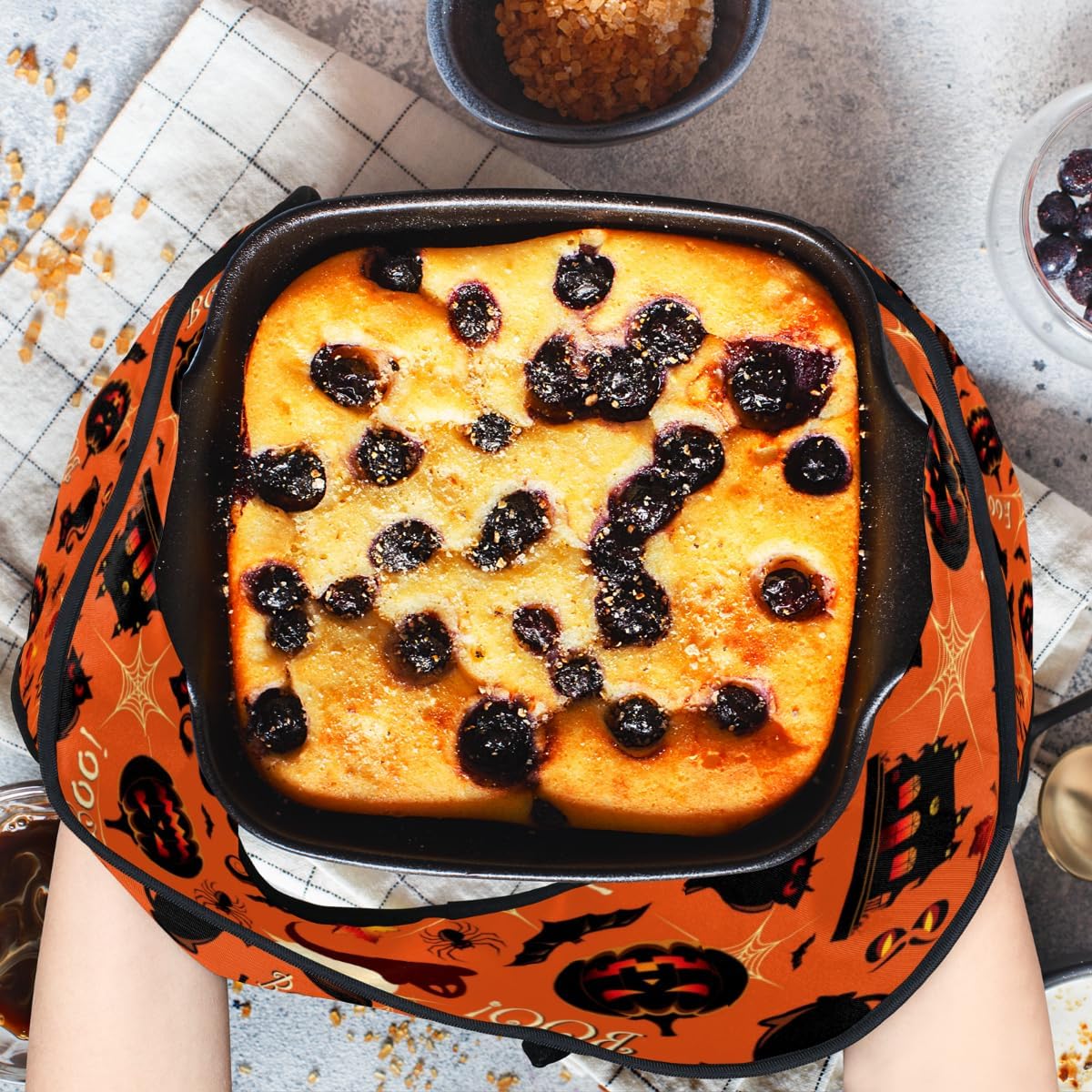 QsirBC Funny Halloween Oven Mitt Gift