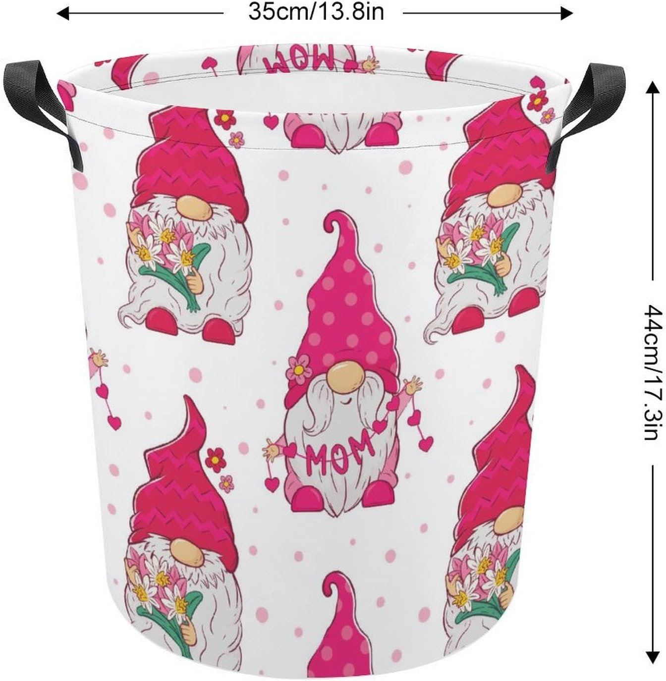 MEIKKO Collapsible Laundry Hamper for Family Storage