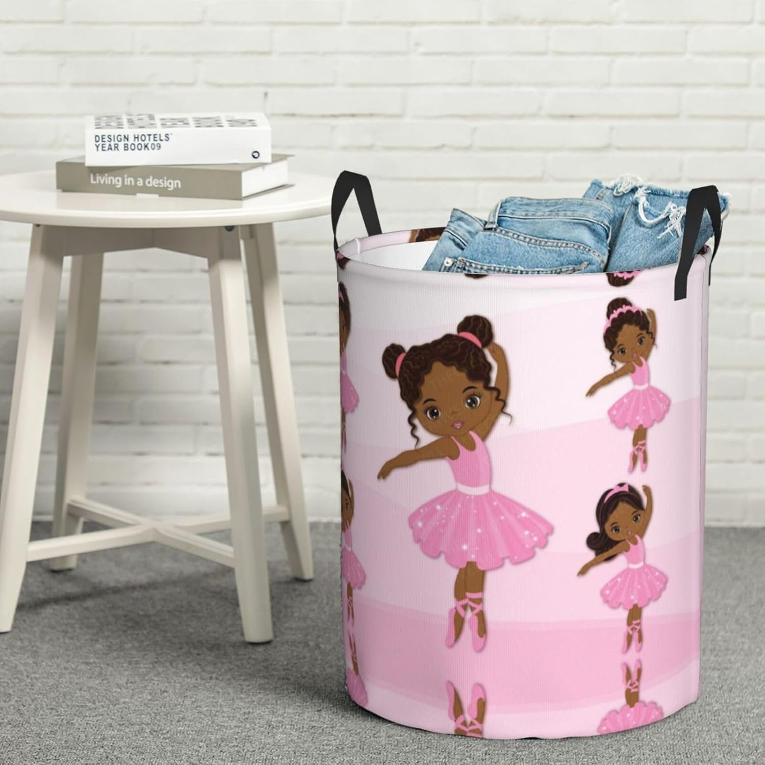 Gbuzozie Cute Laundry Hamper with Two Sizes and Handles