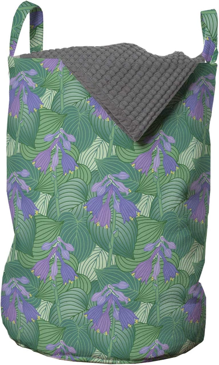 Stay Organized with the Ambesonne Botanical Laundry Basket