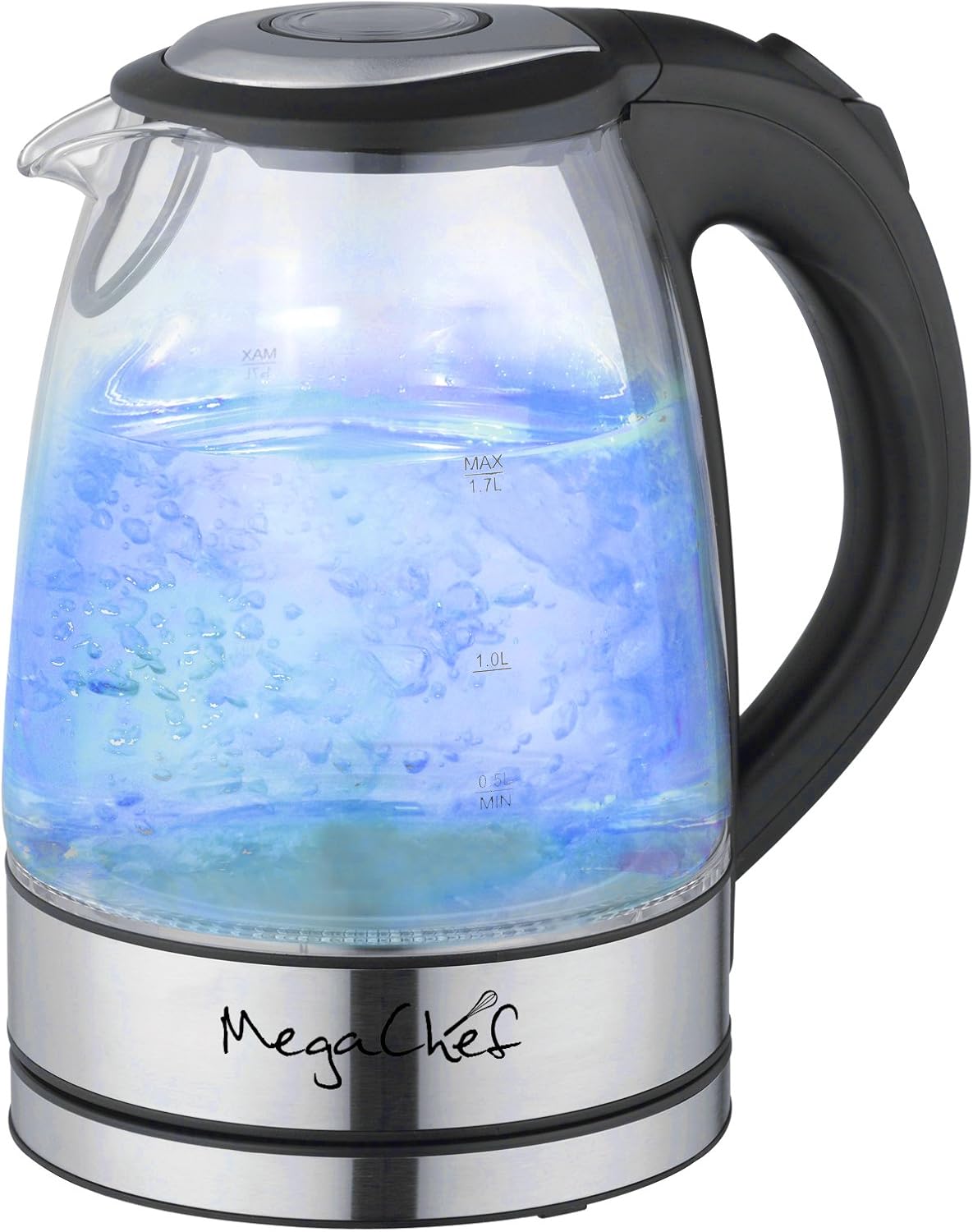 Megachef Stainless Steel Light-Up Tea Kettle 17L