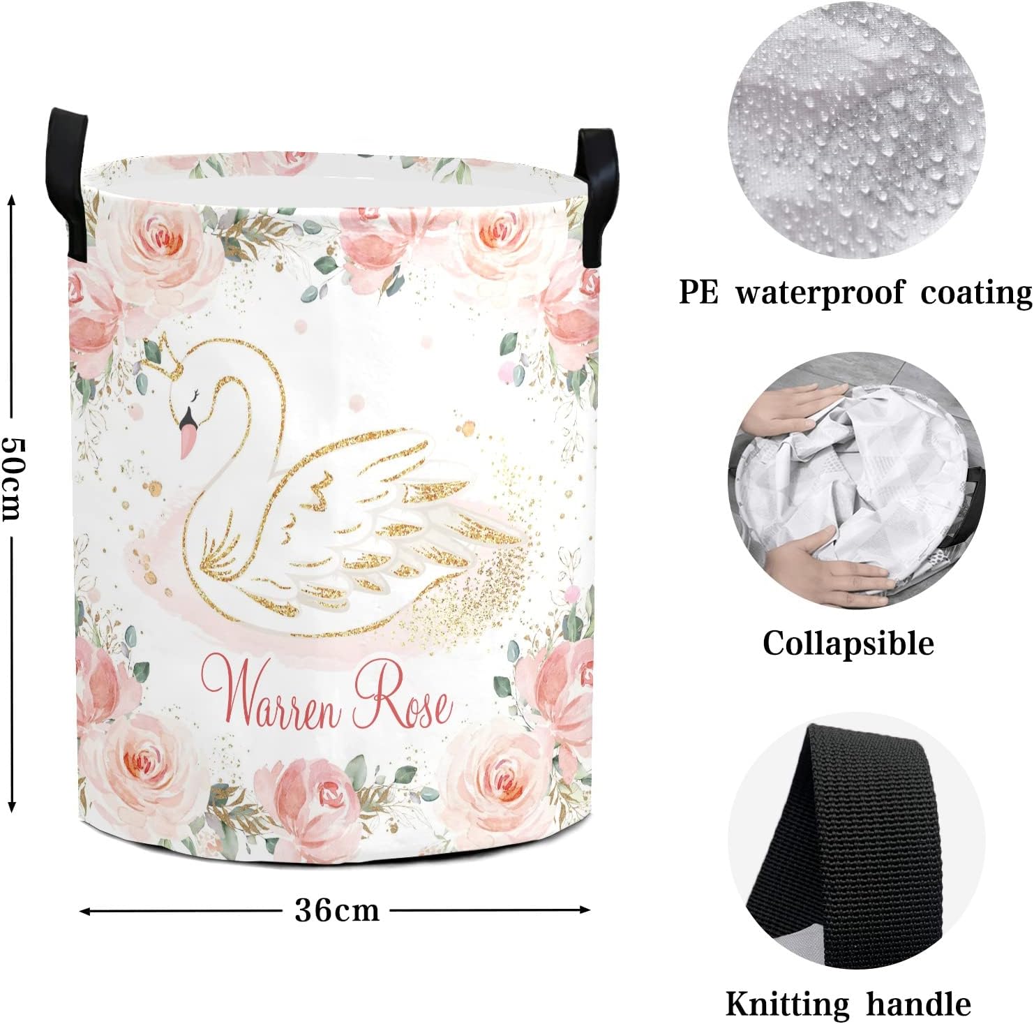 SunFancy organizing space waterproof laundry basket