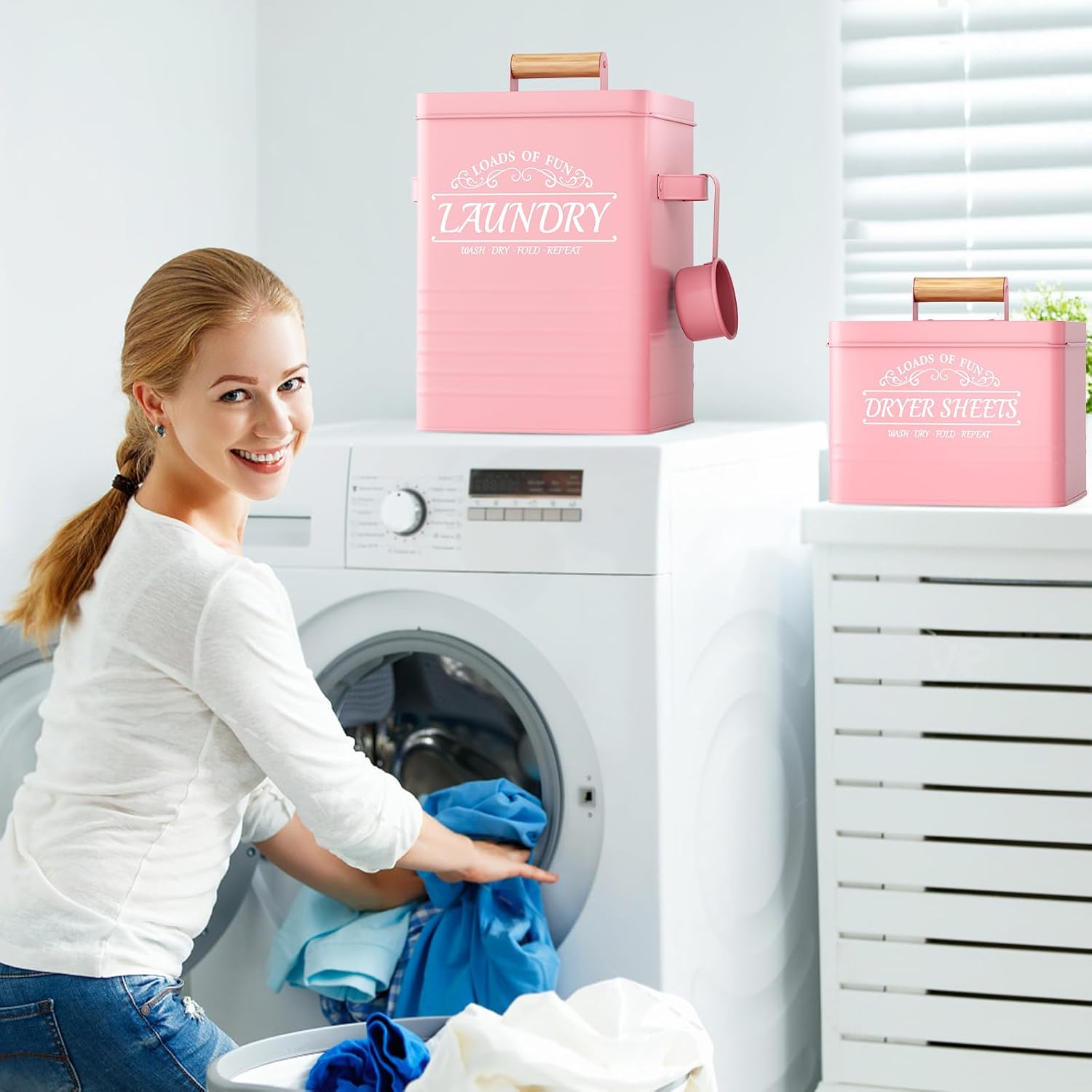 Luxury Metal Laundry Organizers