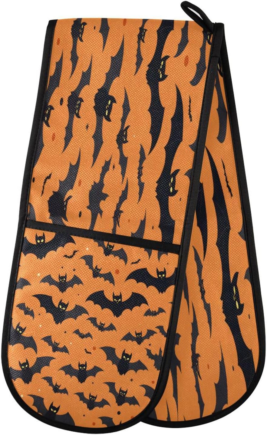 Premium Heat-Resistant Halloween Oven Mitts
