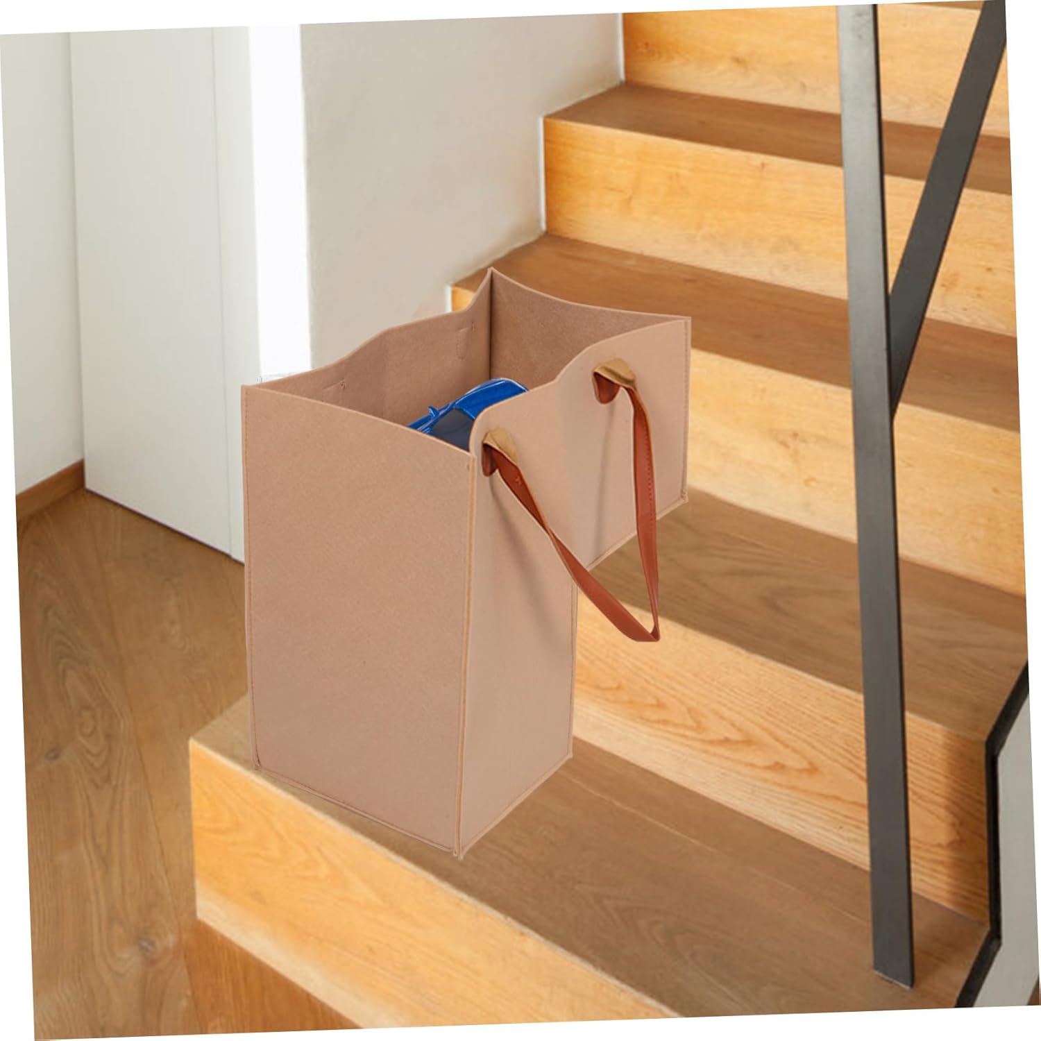 Ergonomic Felt Folding Laundry Hamper