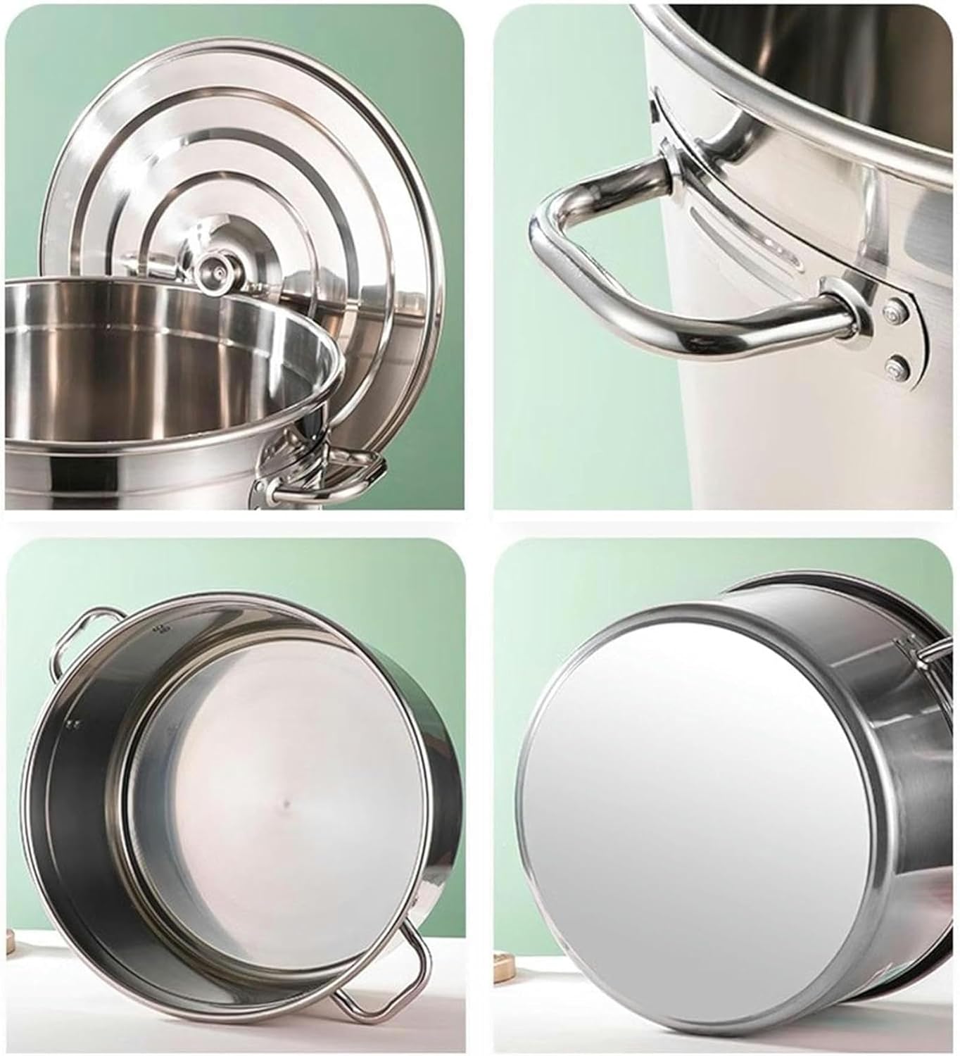 Stainless Steel 5 Holes Pasta Cooker Set