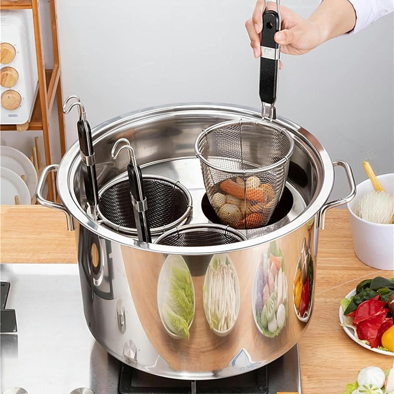 UNbit - Multifunctional Kitchen Picks Set - Stainless Steel Pasta Cooker More