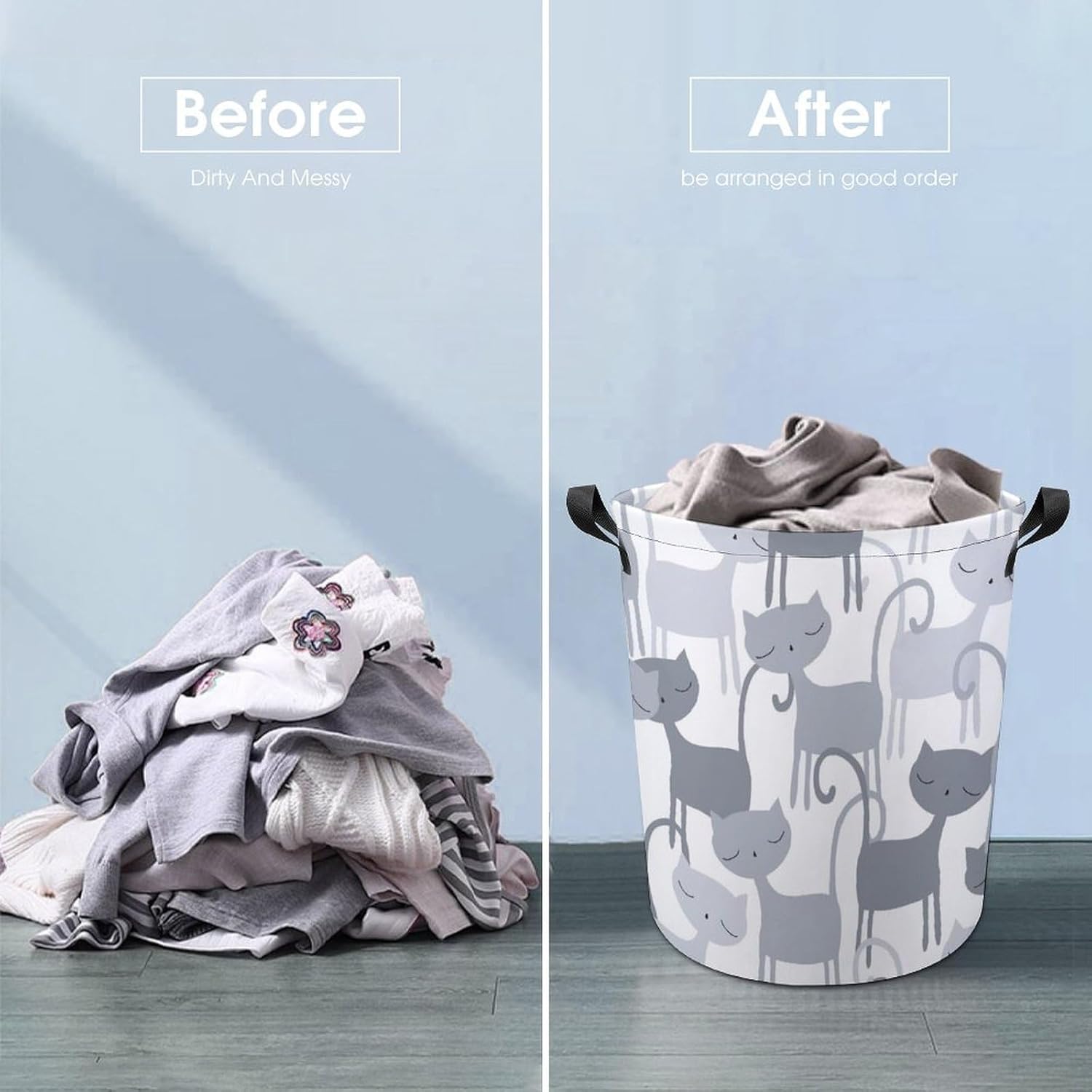 MEIKKO Cat Storage Basket