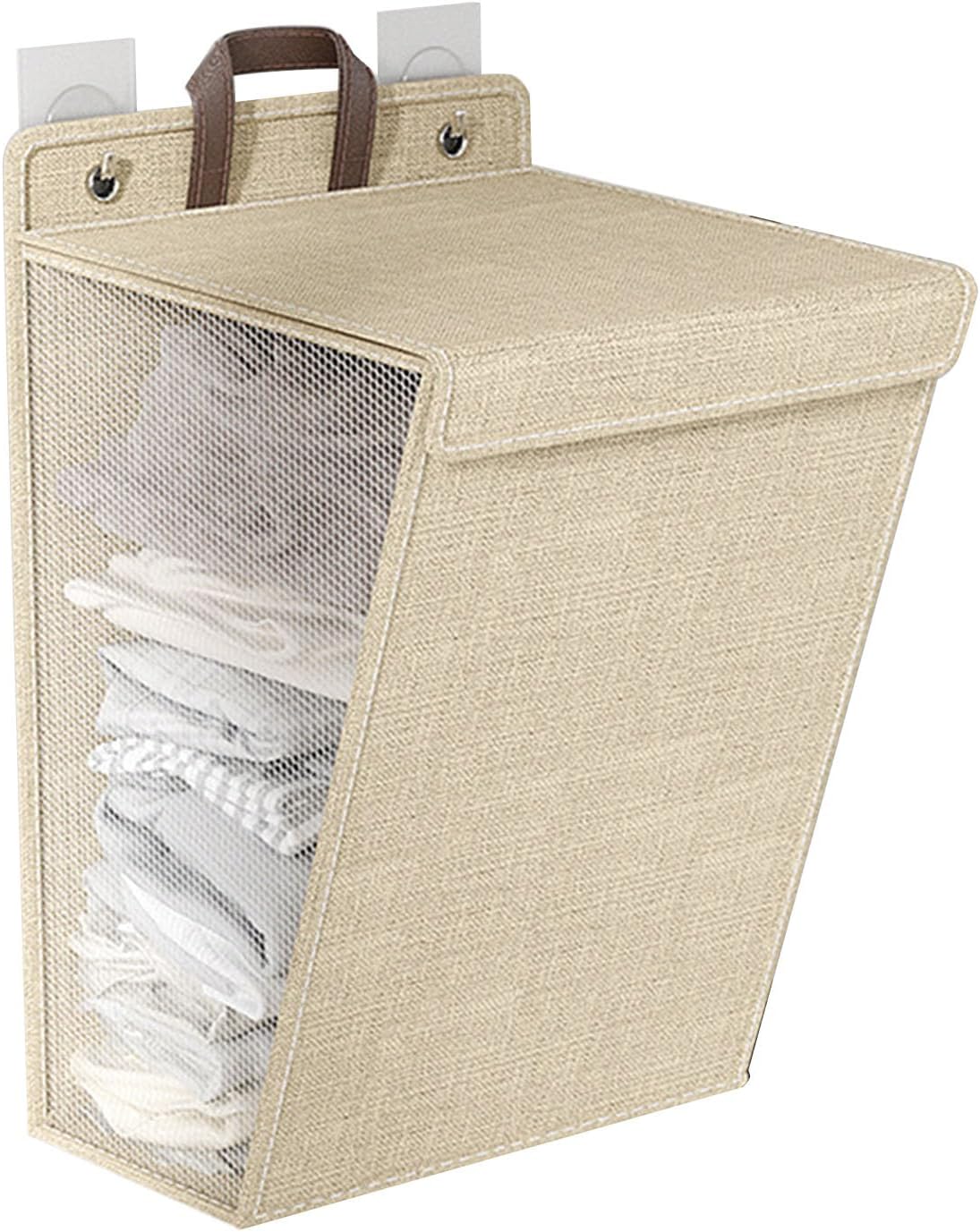 Wall-Mounted Foldable Laundry Basket