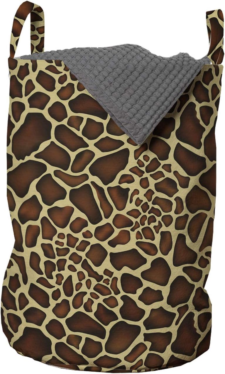 Zebra Animal Diversity Laundry Hamper Basket with Drawstring