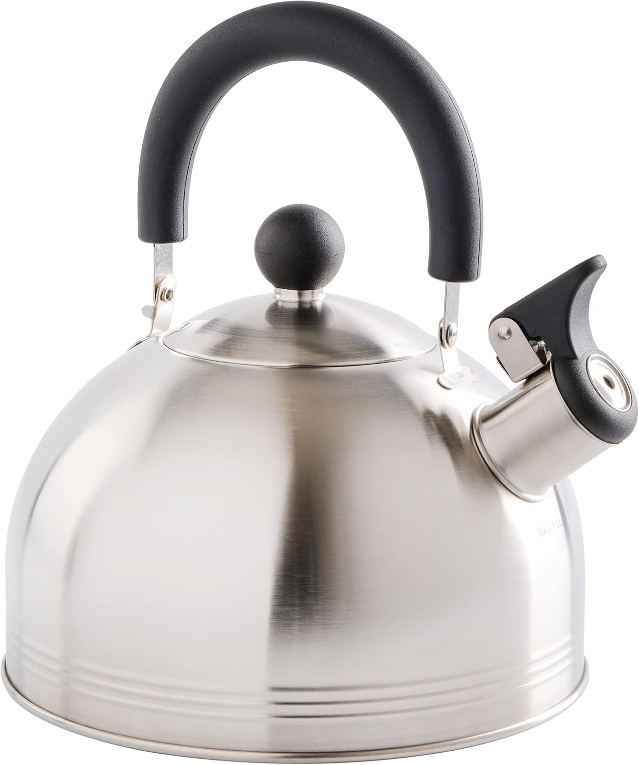 Mr Coffee Carterton Stainless Steel Tea Kettle with Whistle - 15 Quart