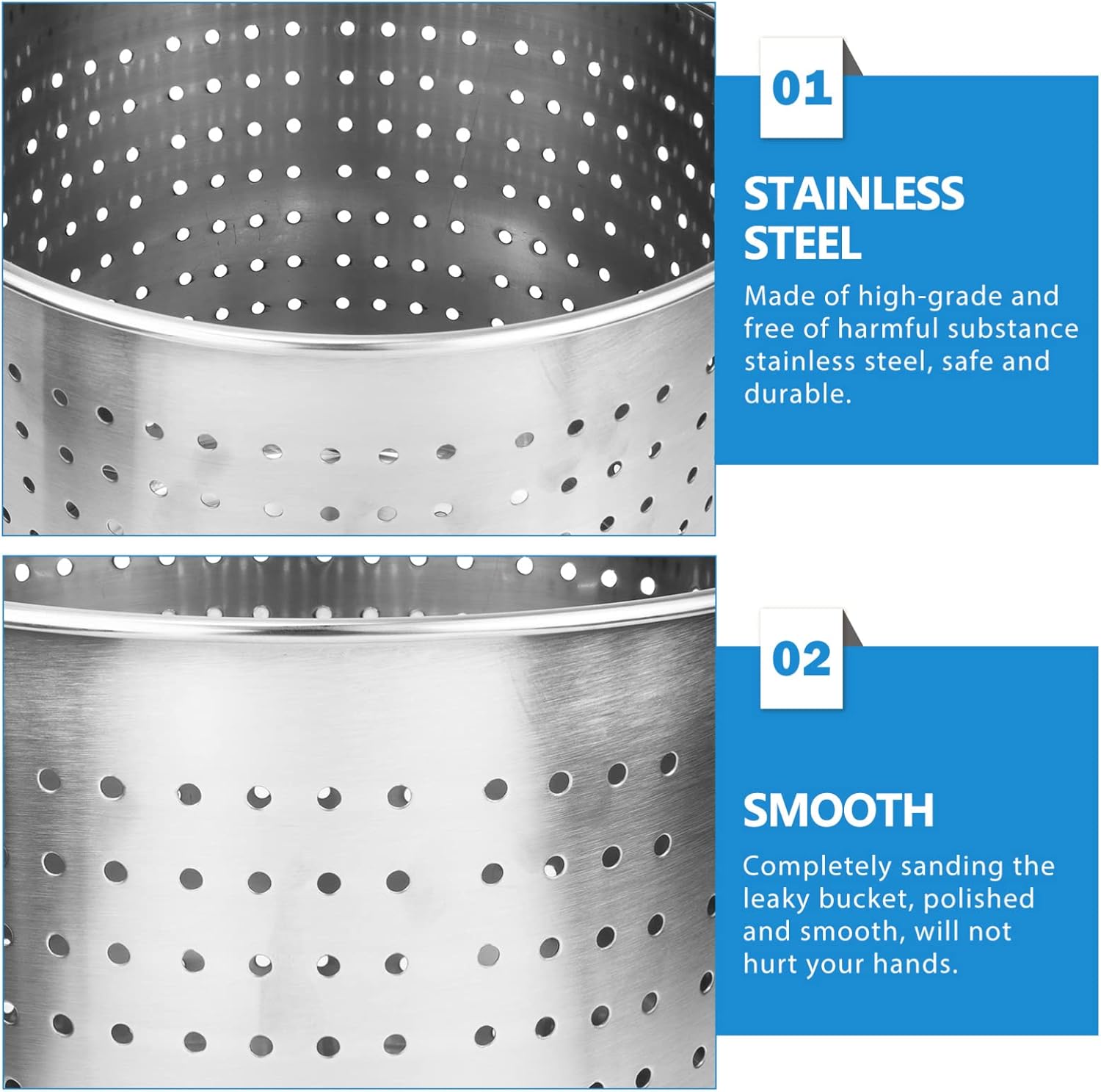 Kichvoe Stainless Steel Steam Basket