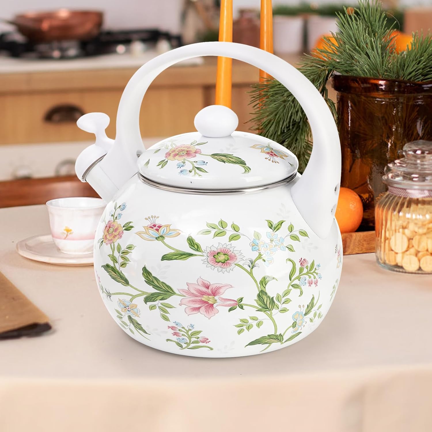 23 Quart Classic Round Tea Kettle