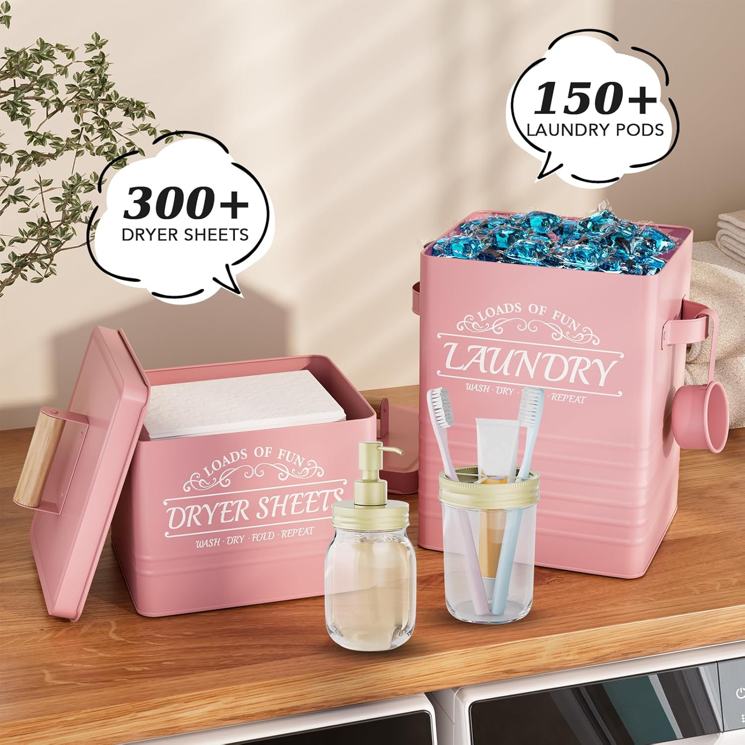 Luxury Metal Laundry Organizers