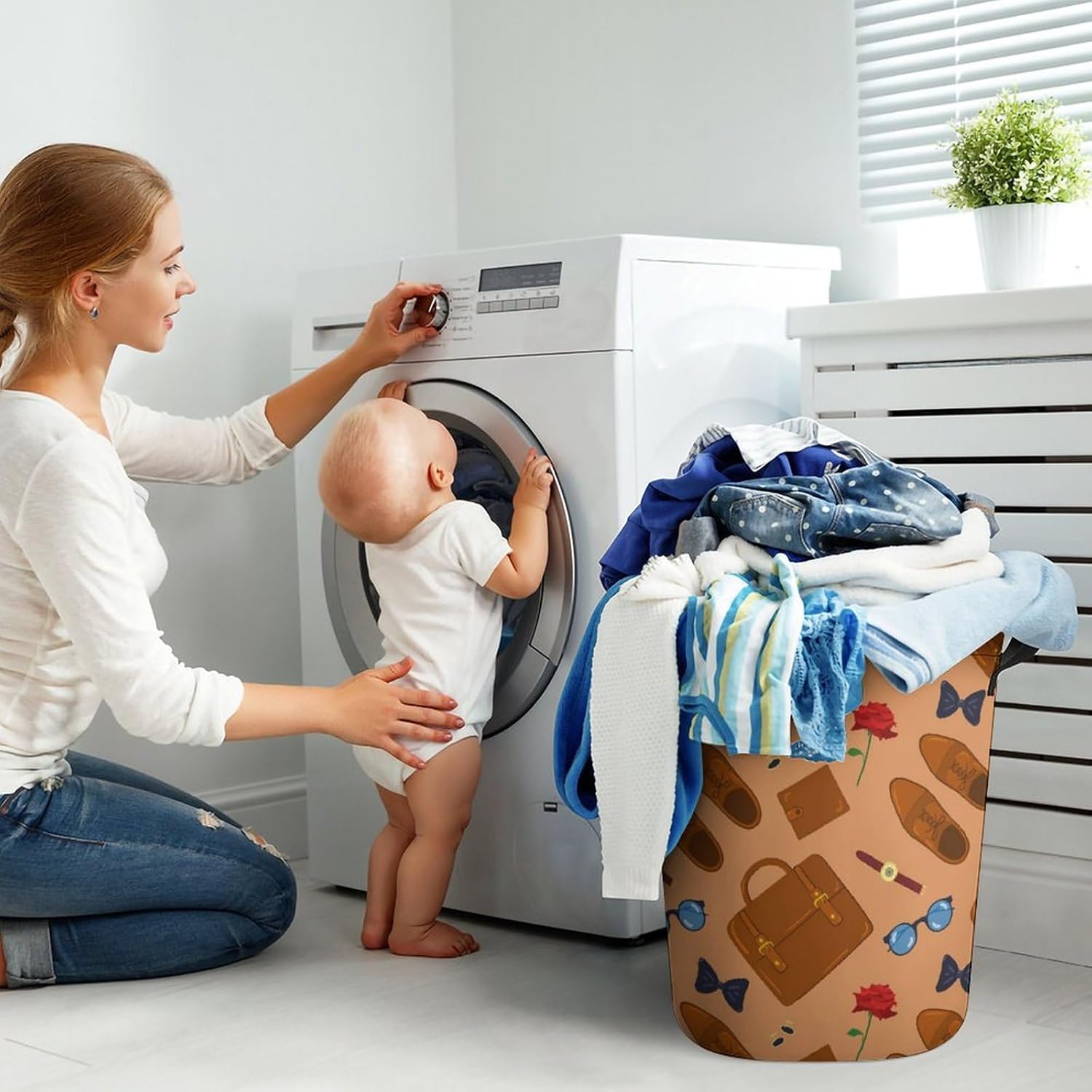 Meiko Cute Fathers Day Laundry Hamper