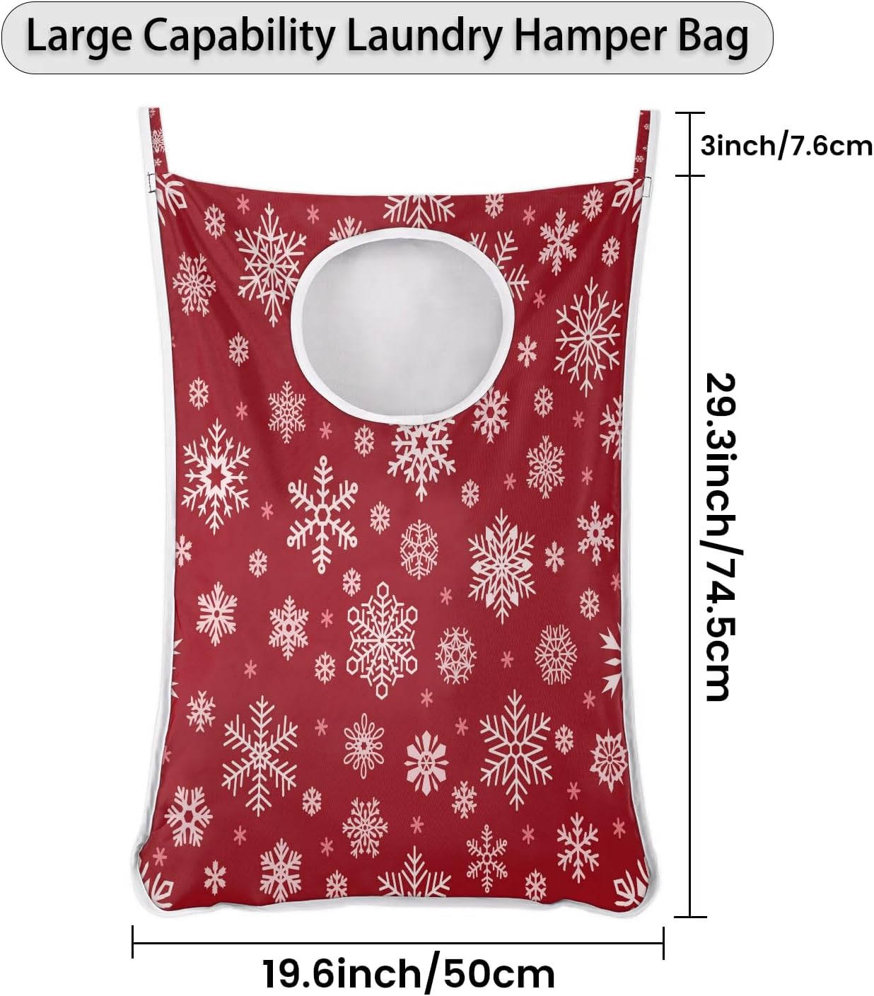 Rustic Wall Hanging Laundry Hamper