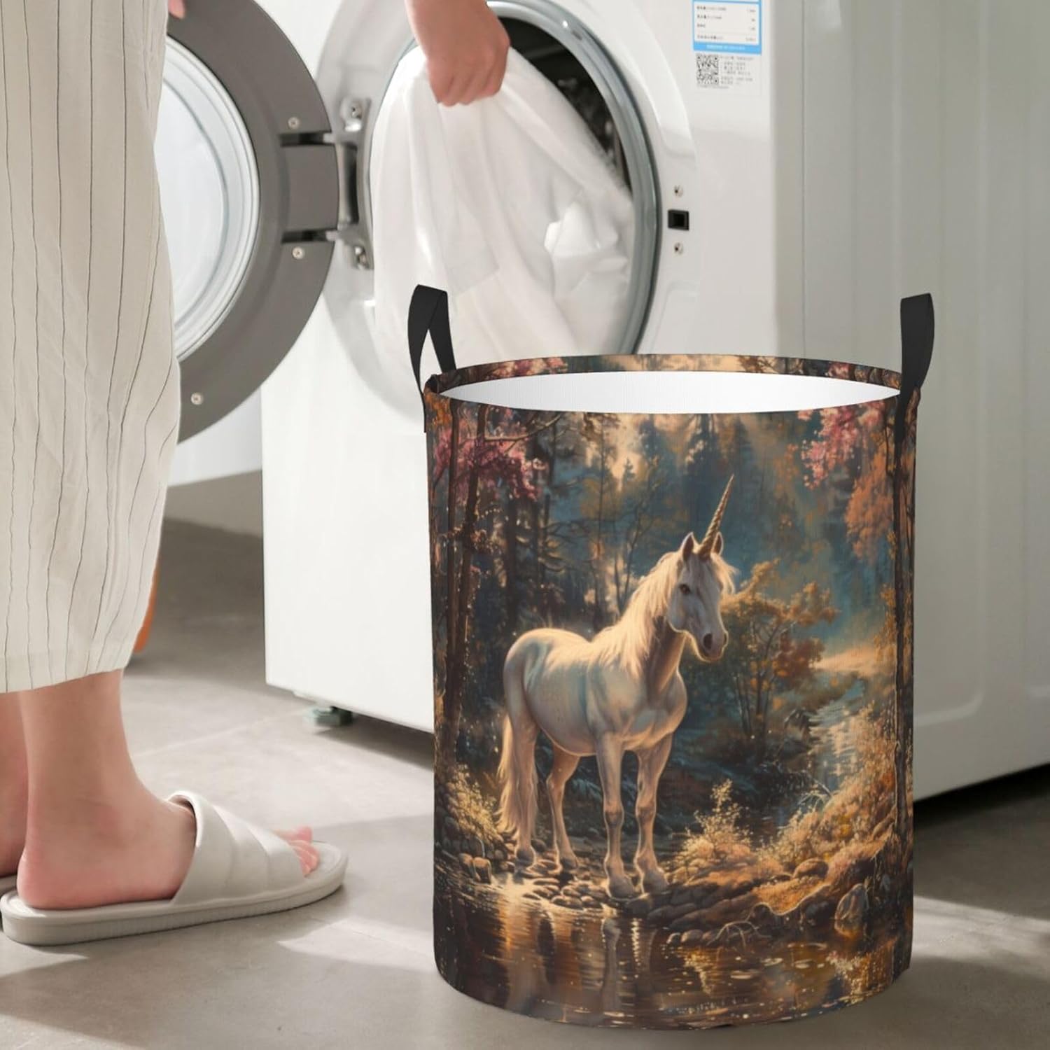 Unicorn Laundry Hamper