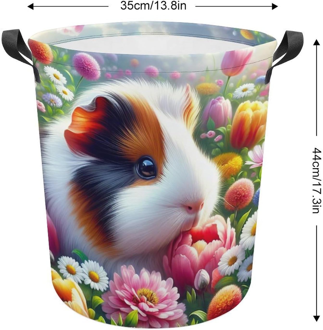 Meiko Guinea Pig Cute Laundry Hamper