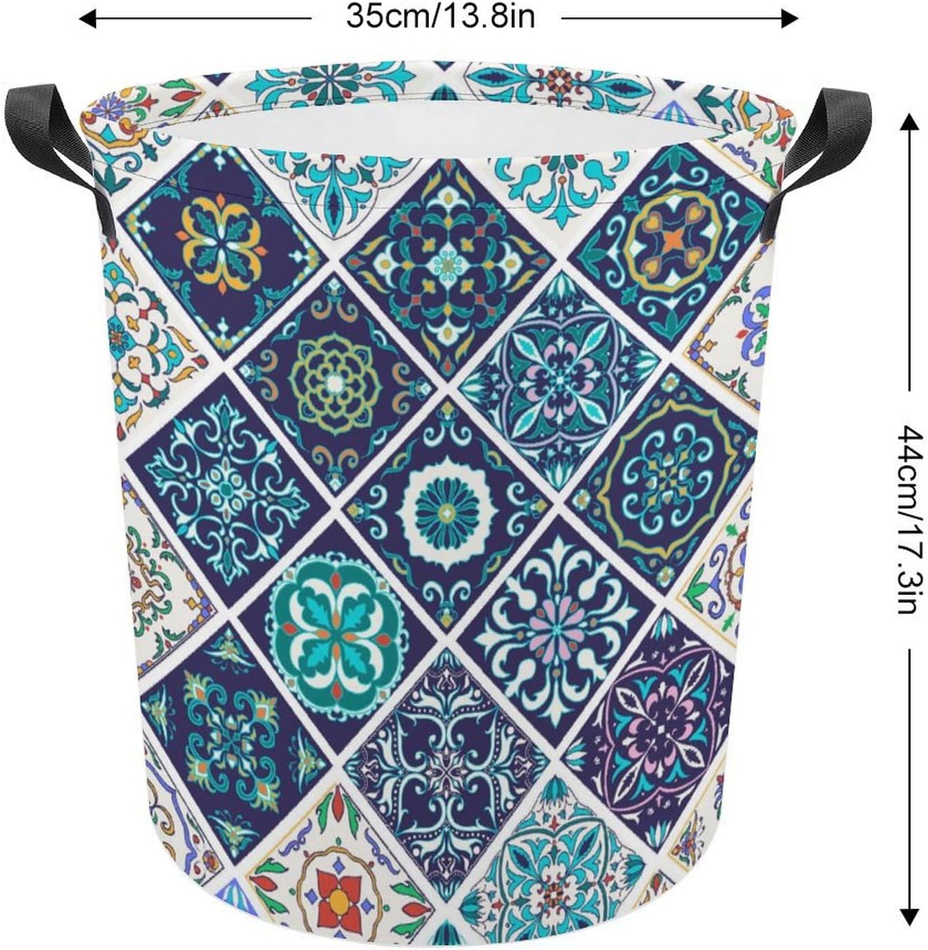 MEIKKO Patchwork Laundry Basket