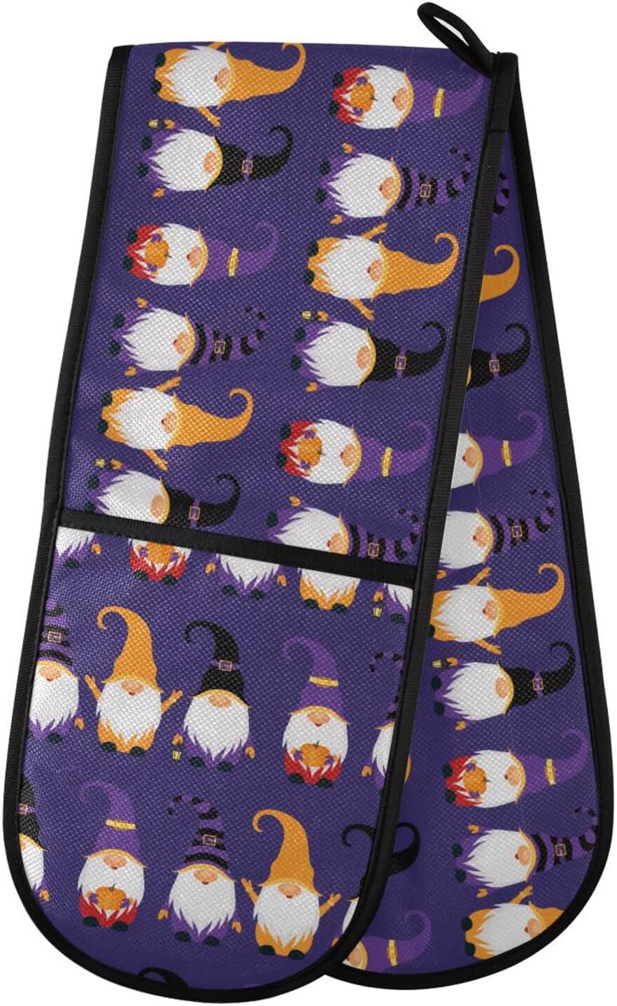 Festive Halloween Oven Mitts