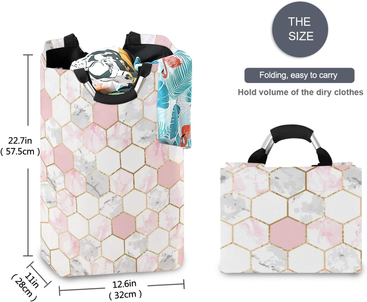 Stylish Large Laundry Hamper Basket for Storage