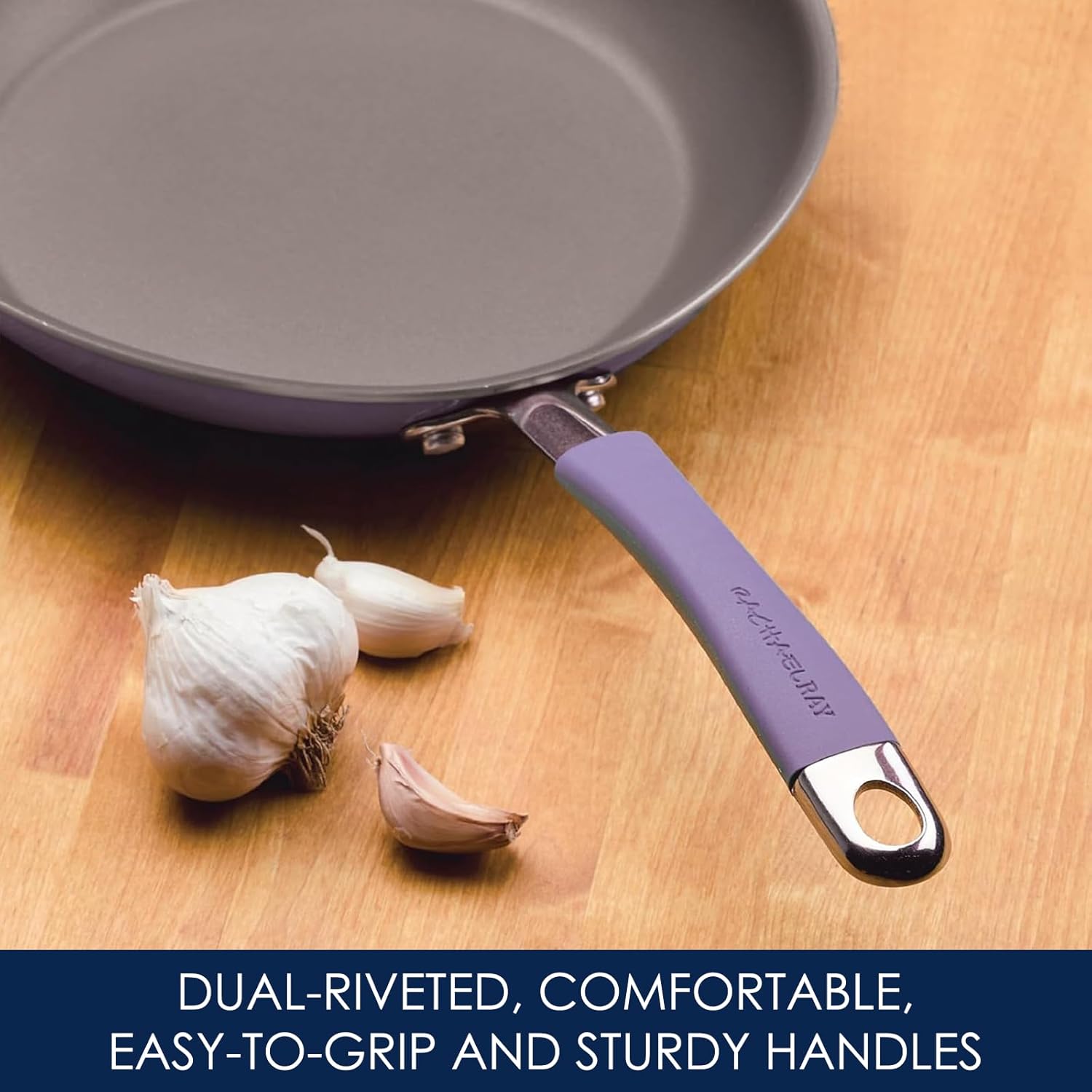 Rachael Ray Cucina Nonstick Cookware Set Lavender Purple
