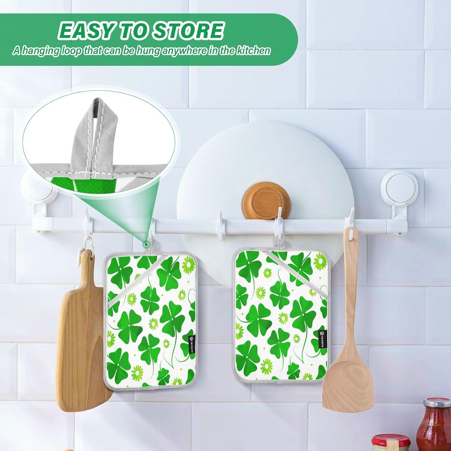 Kcldeci 2Pack Heat Resistant Oven Mitts