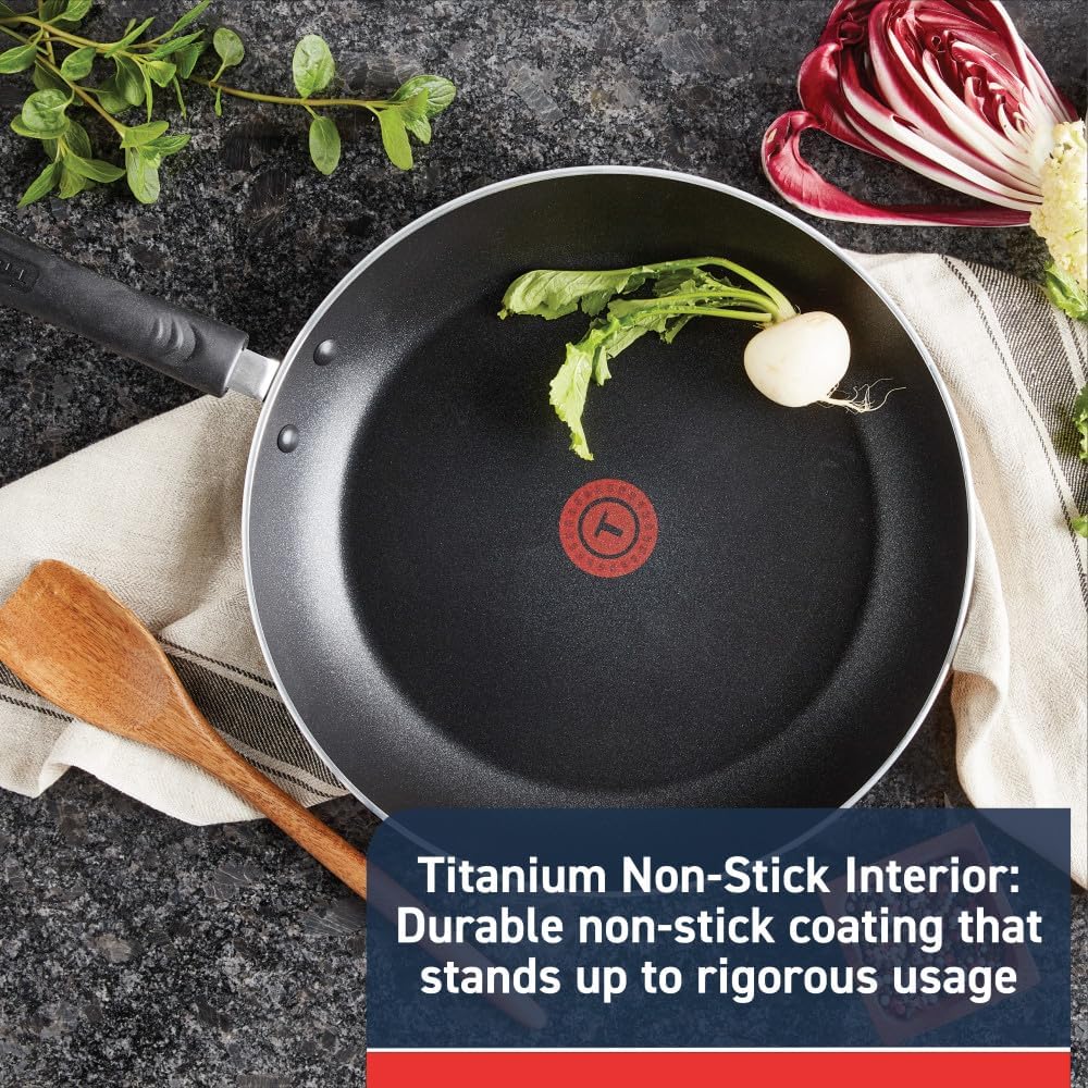 T-Fal Experience Nonstick 12-Piece Cookware Set Induction Oven Safe