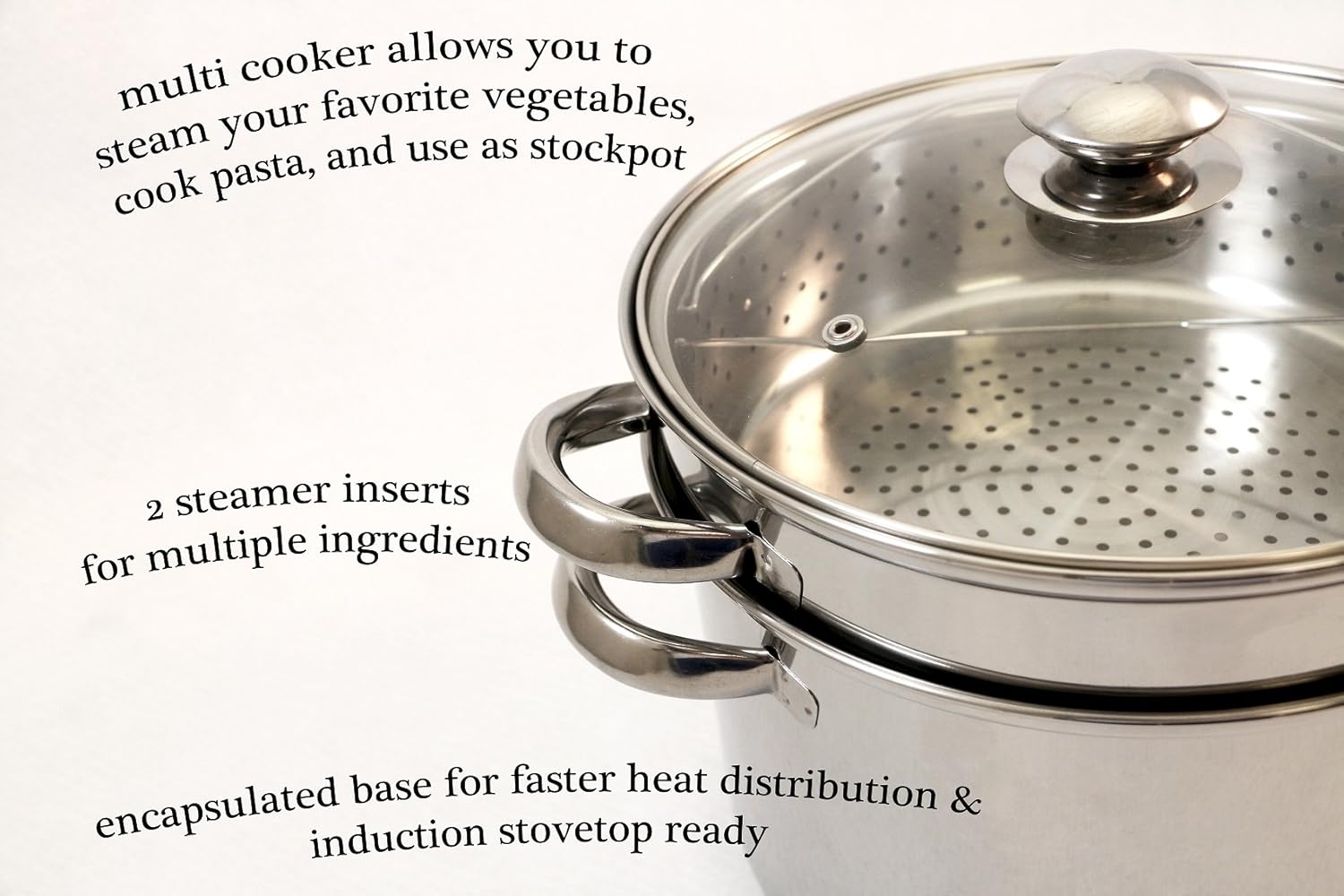 8 Quart 1810 Stainless Steel Cookware Set
