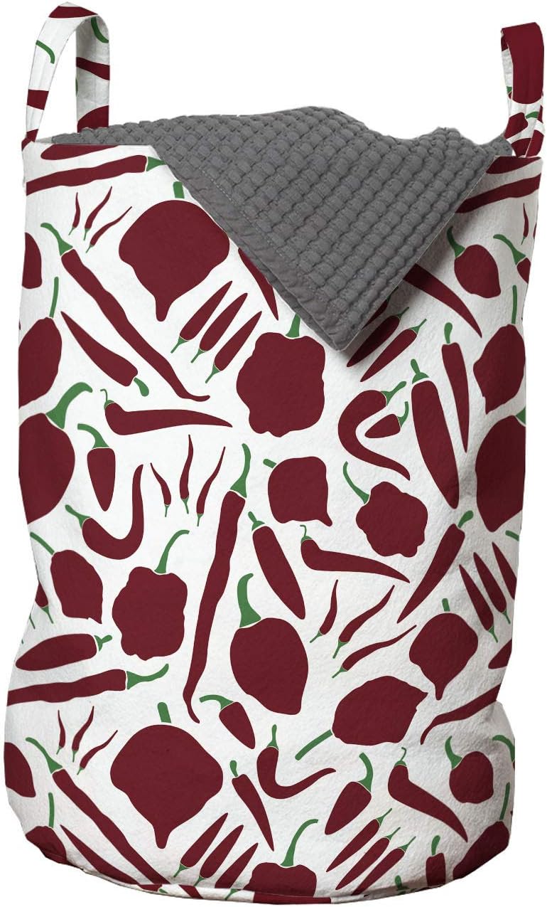 Ambesonne Peppers Laundry Bag