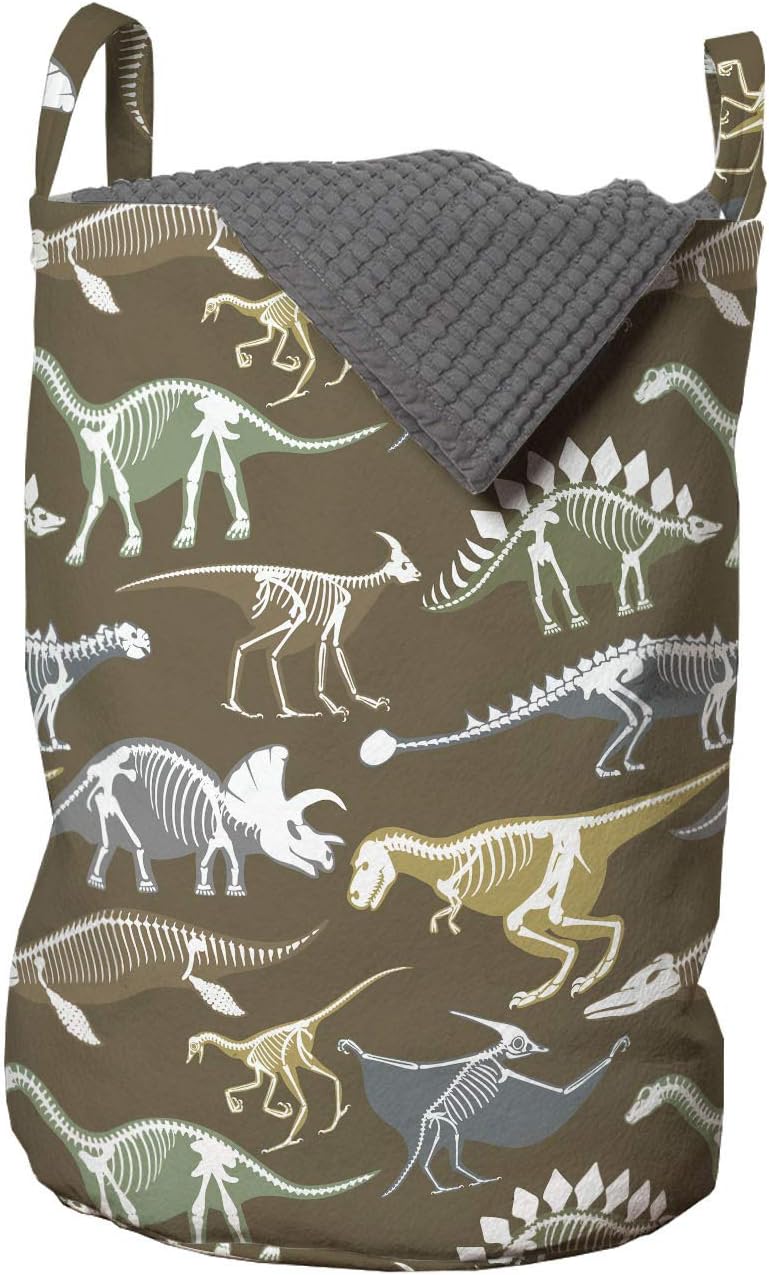 Ambesonne Dinosaur Laundry Bag - 13 x 19