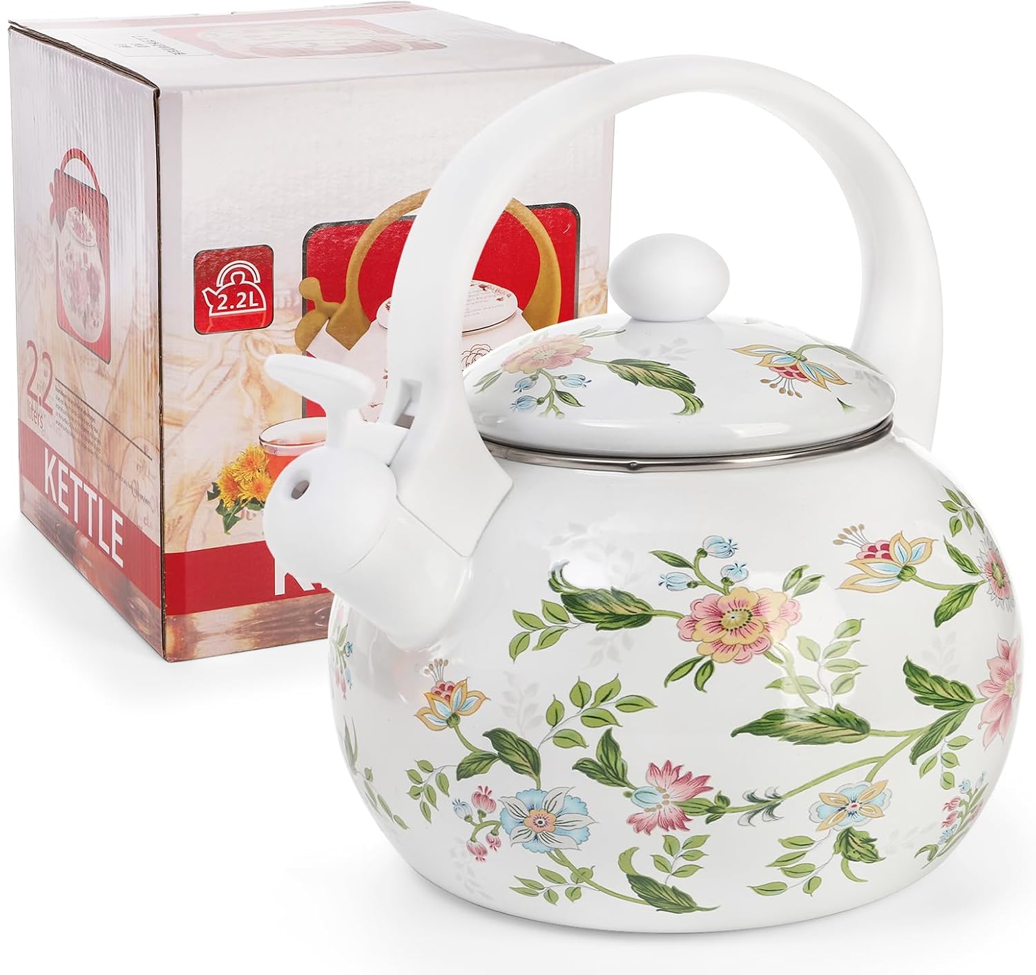 23 Quart Classic Round Tea Kettle