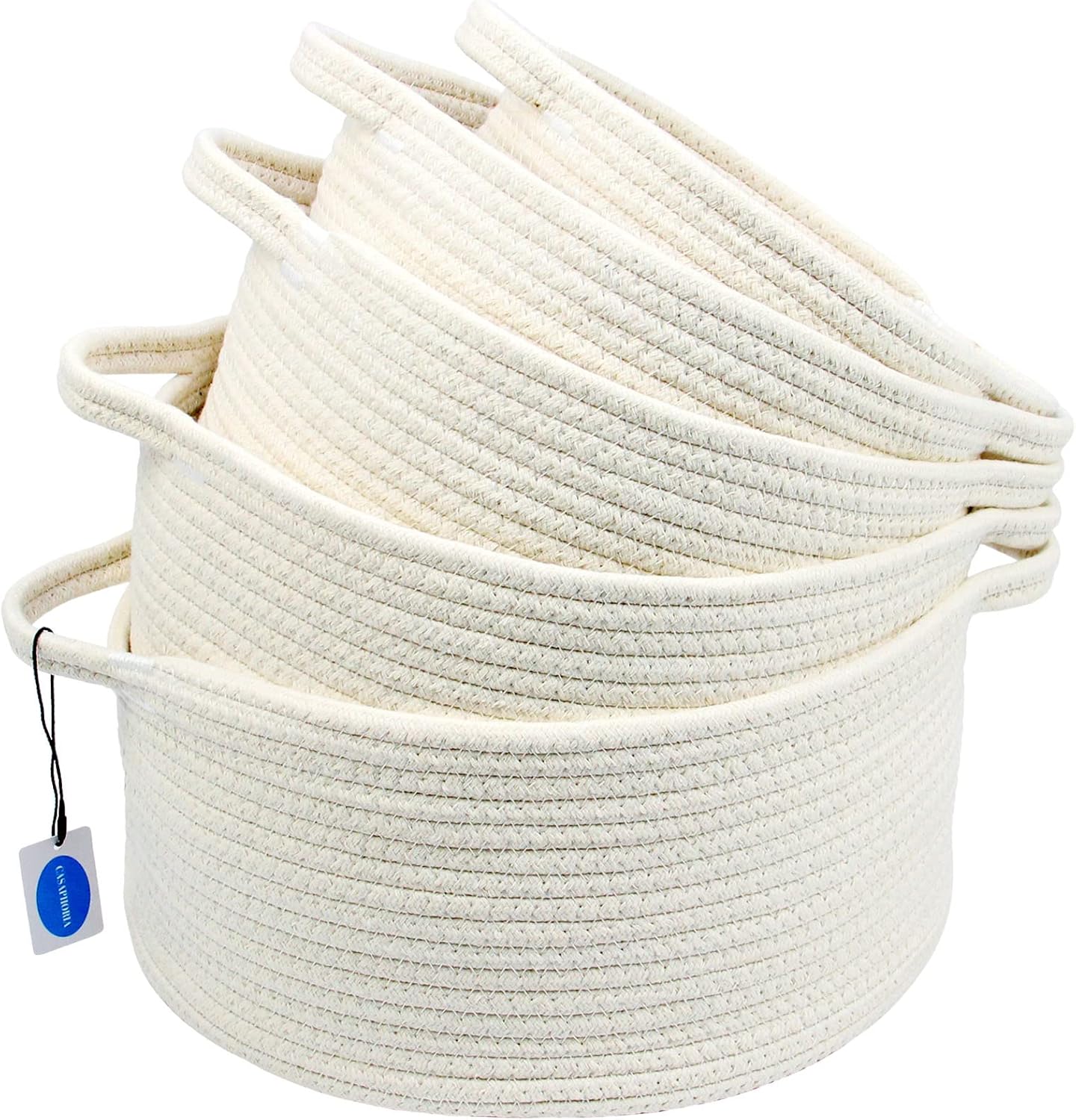 5-Piece Storage Basket Set for Laundry