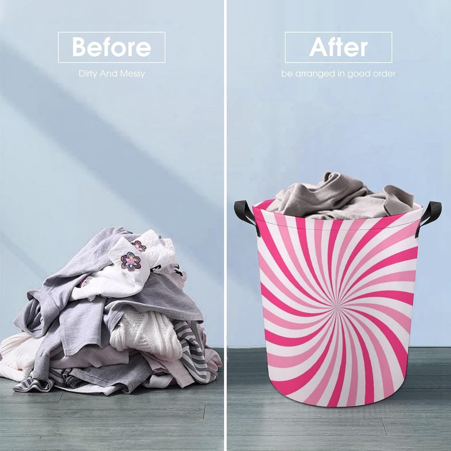 Compact Waterproof and Foldable Laundry Basket