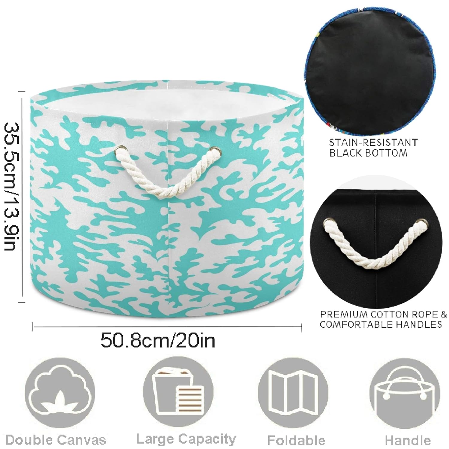 Collapsible Storage Bin - Large Capacity